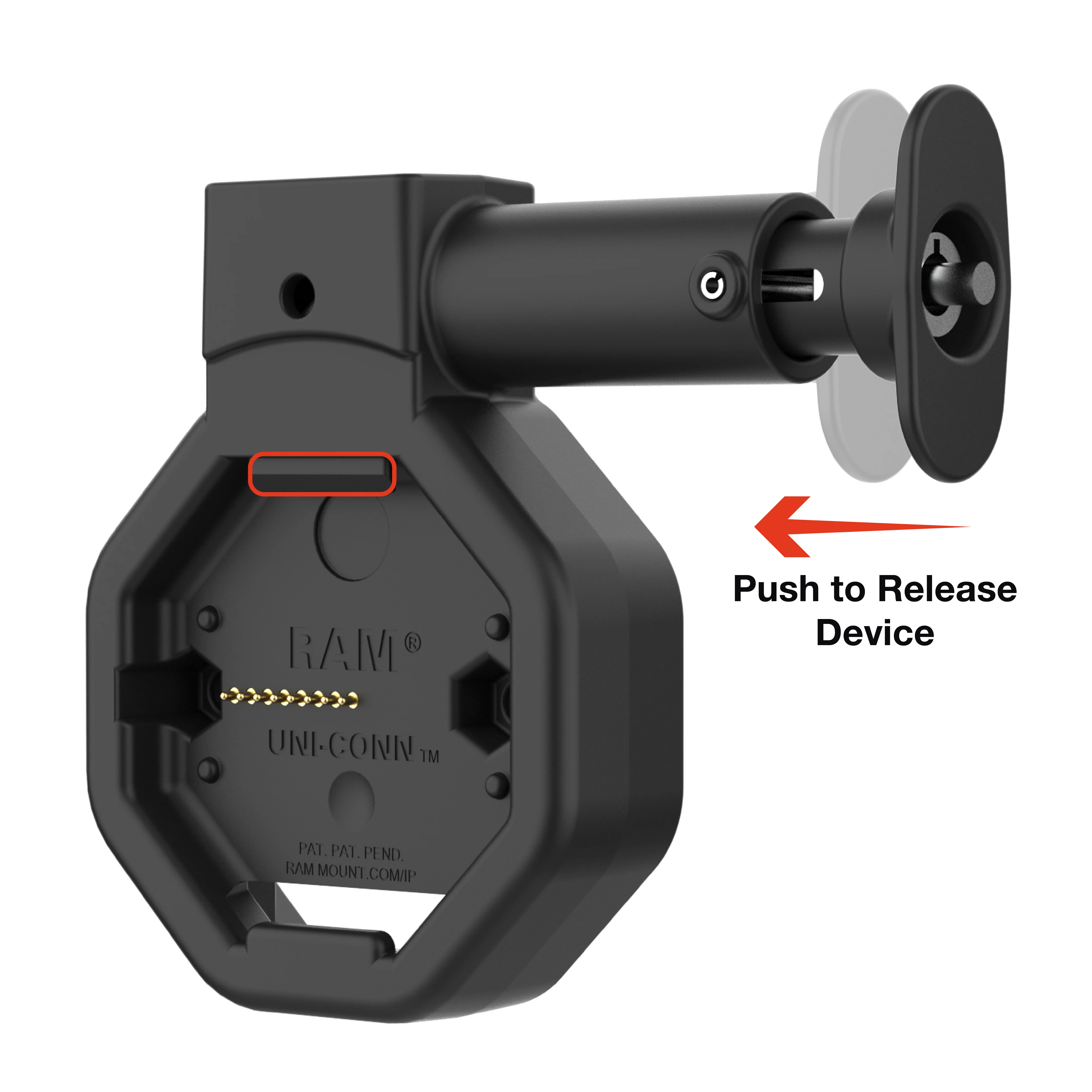 GDS® Uni-Conn™ Powered Locking Wall Dock with PoE - Image 3