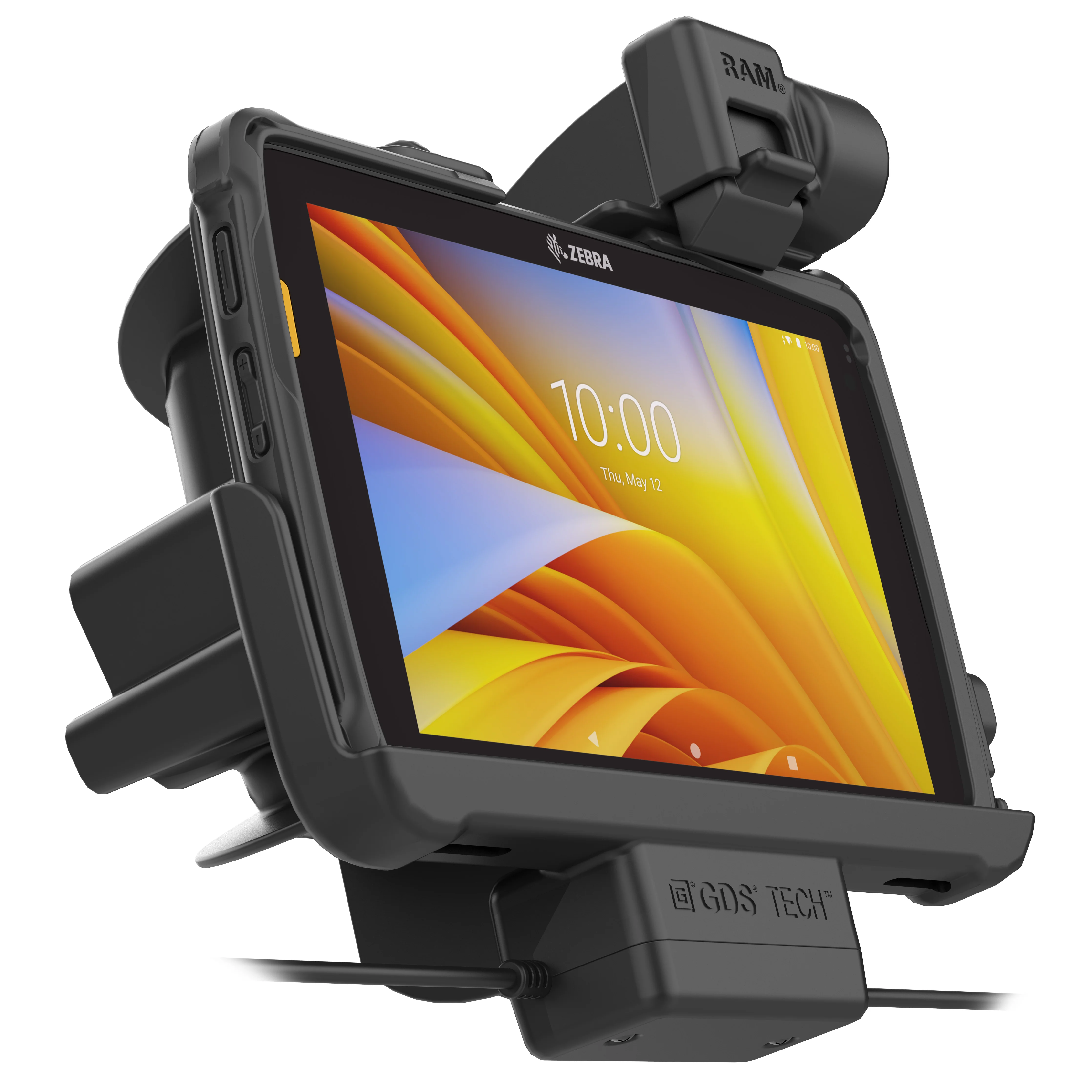Locking GDS® Dock + Dual USB for Zebra ET401 & ET4x 8" with IntelliSkin® - Image 5