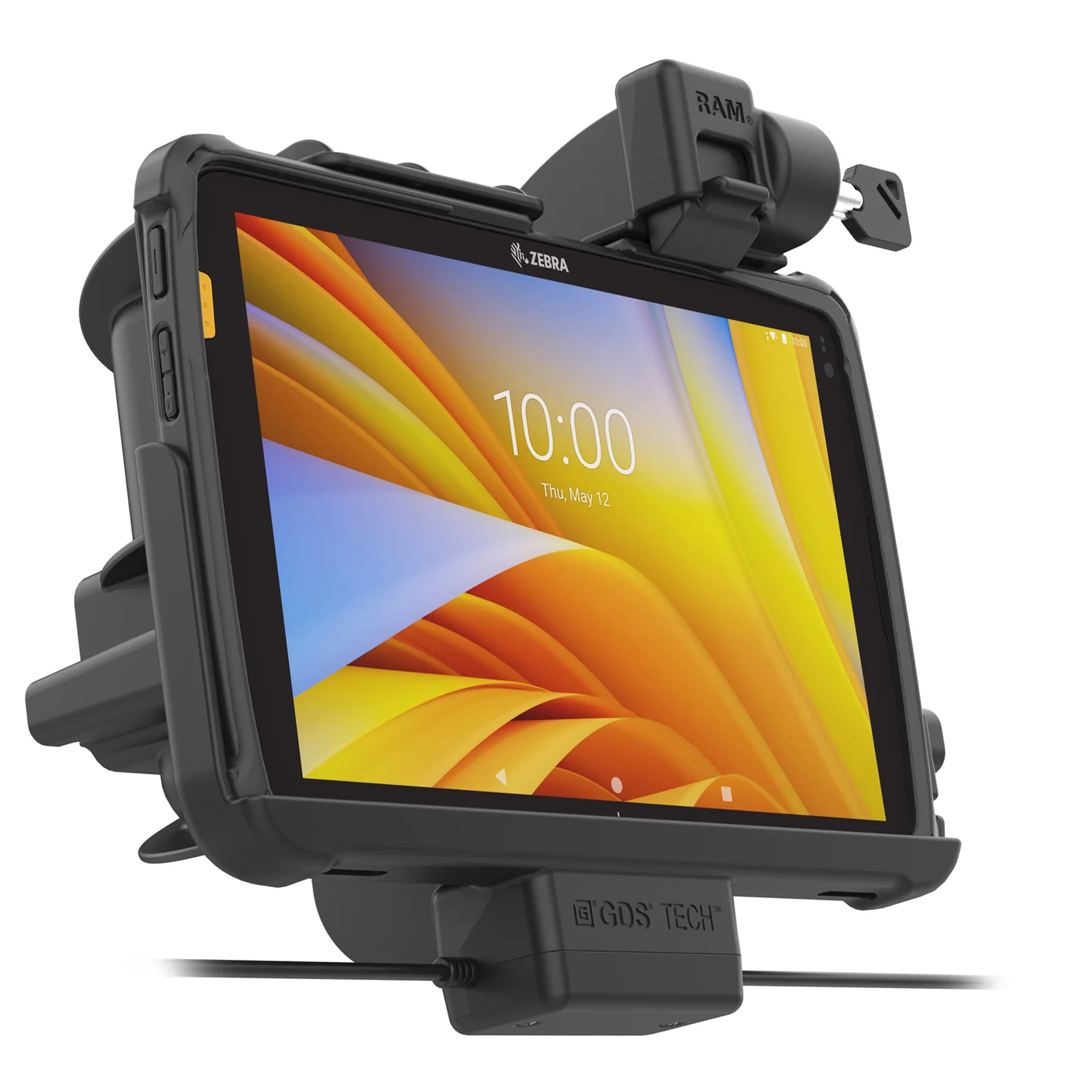 Locking GDS® Dock + USB-A & RJ45 for Zebra ET401 10" with IntelliSkin® - Image 5