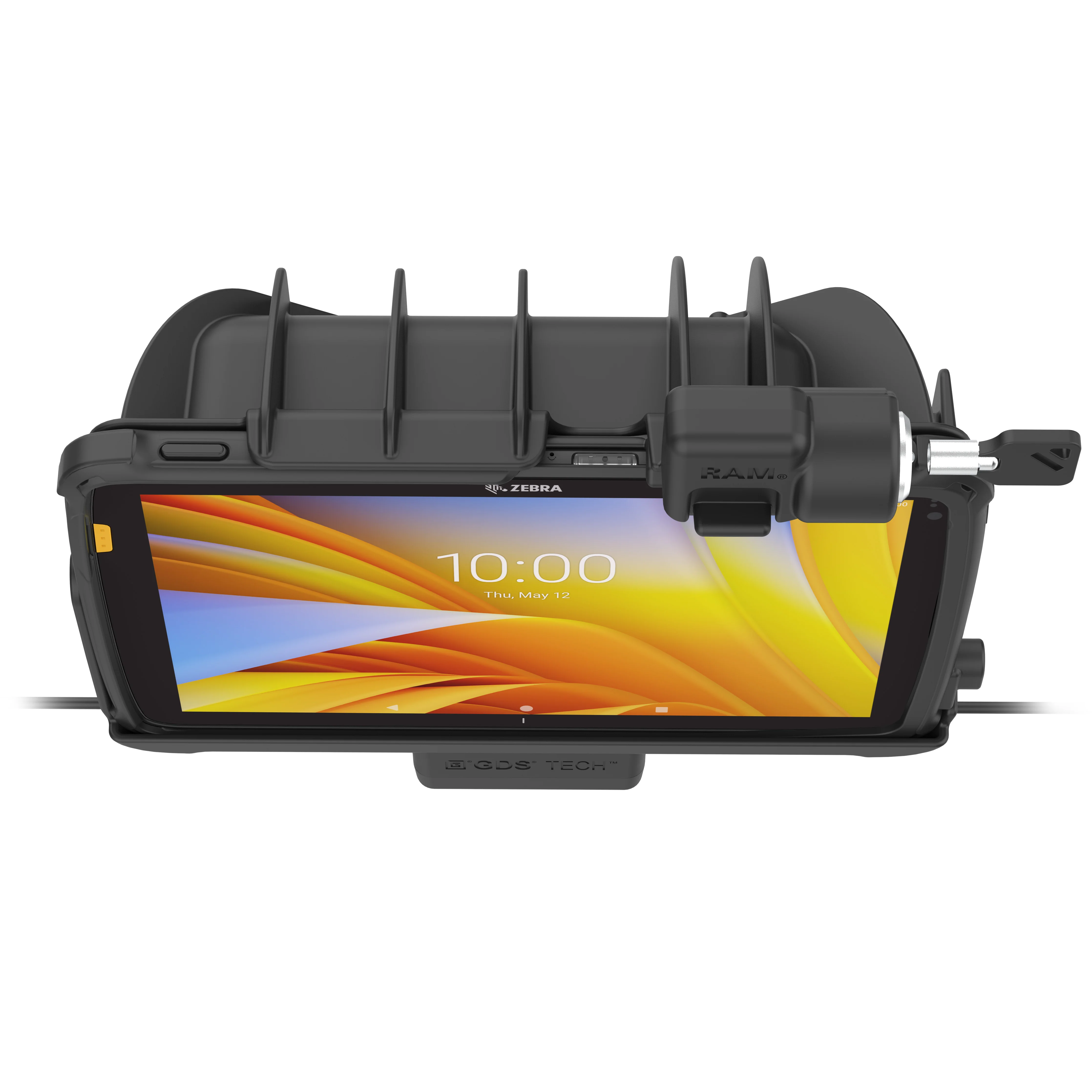Locking GDS® Dock + Dual USB for Zebra ET401 10" with IntelliSkin® - Image 6