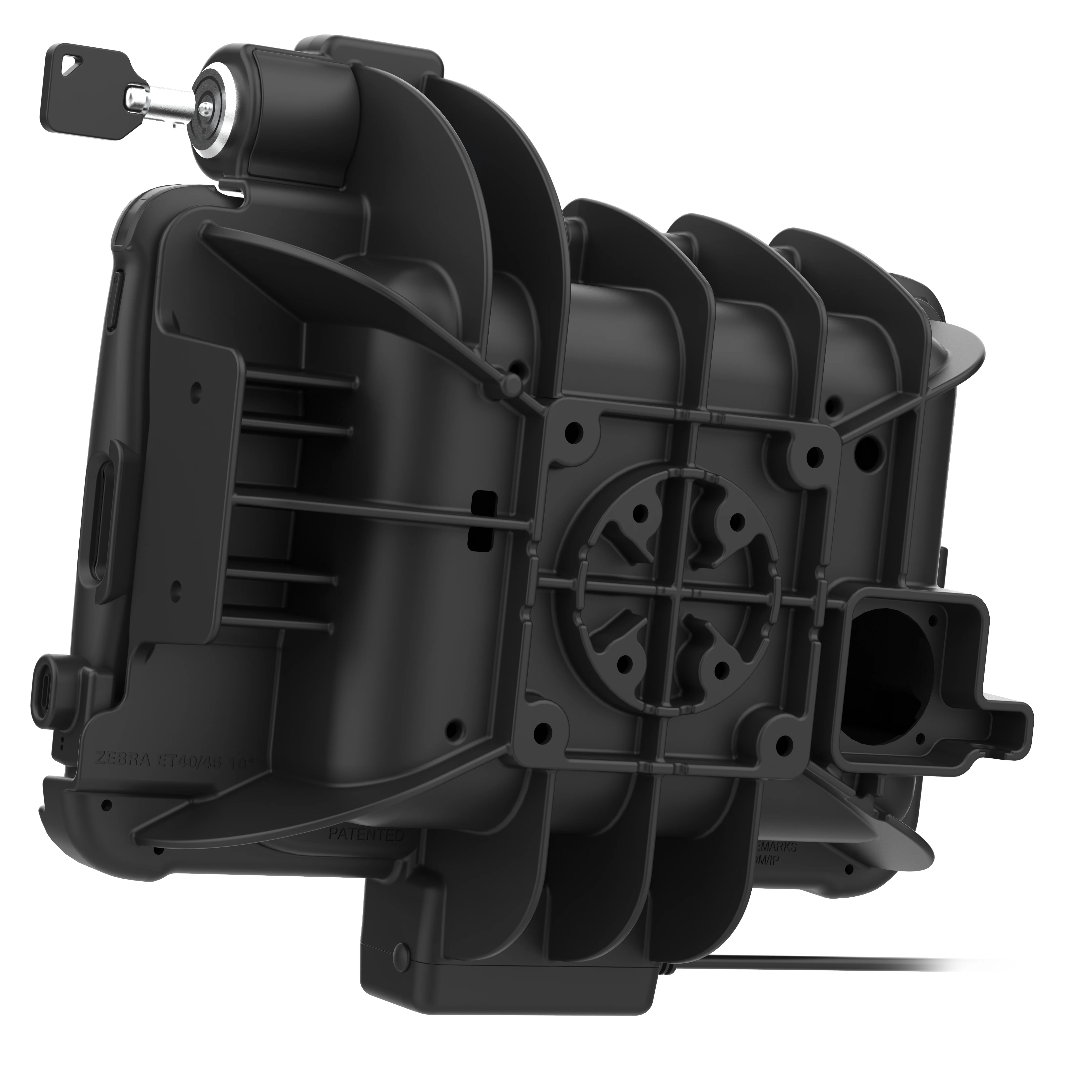 Locking GDS® Powered Dock for Zebra ET401 & ET4x 10" with IntelliSkin® - Image 3