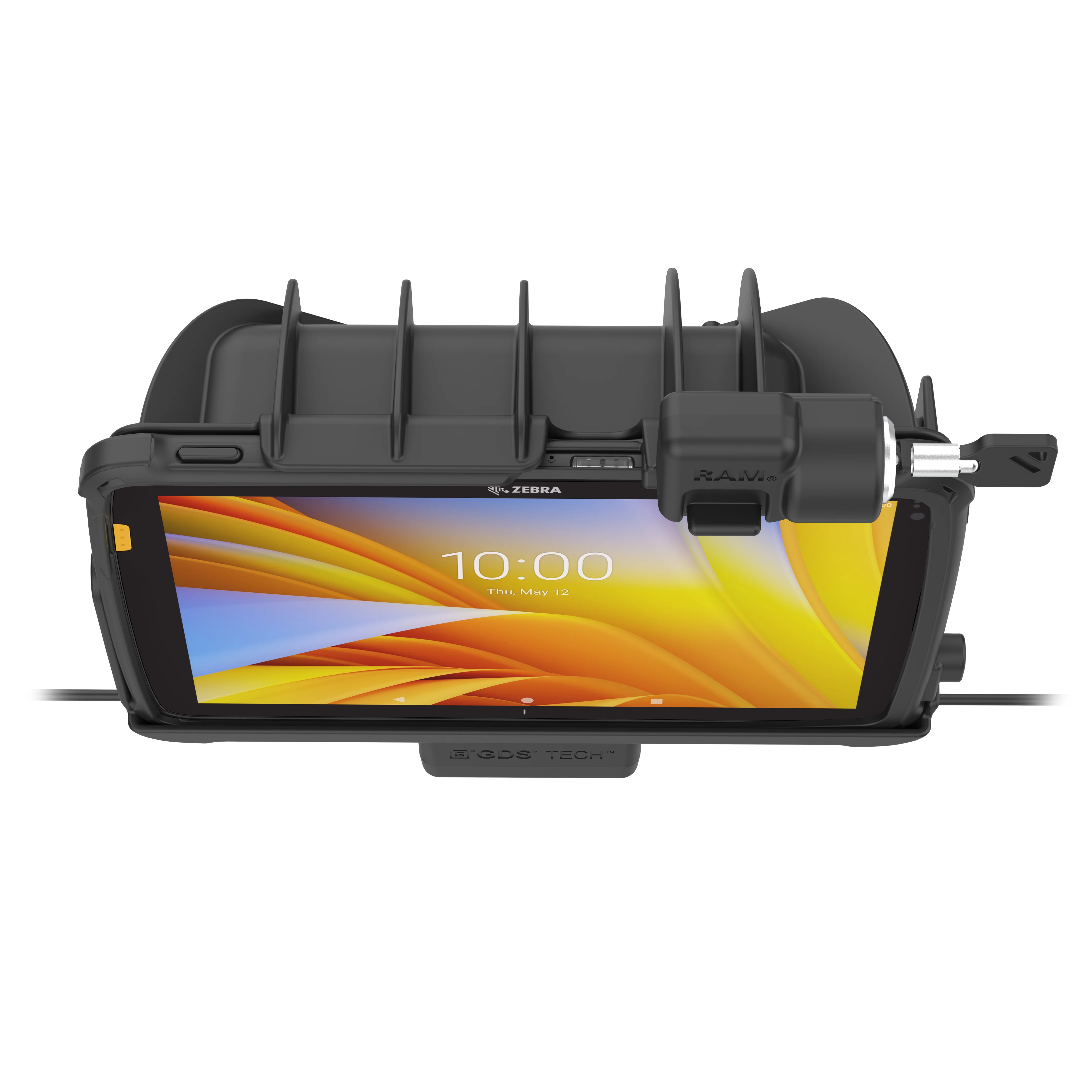 Locking GDS® Powered Dock for Zebra ET401 & ET4x 10" with IntelliSkin® - Image 6