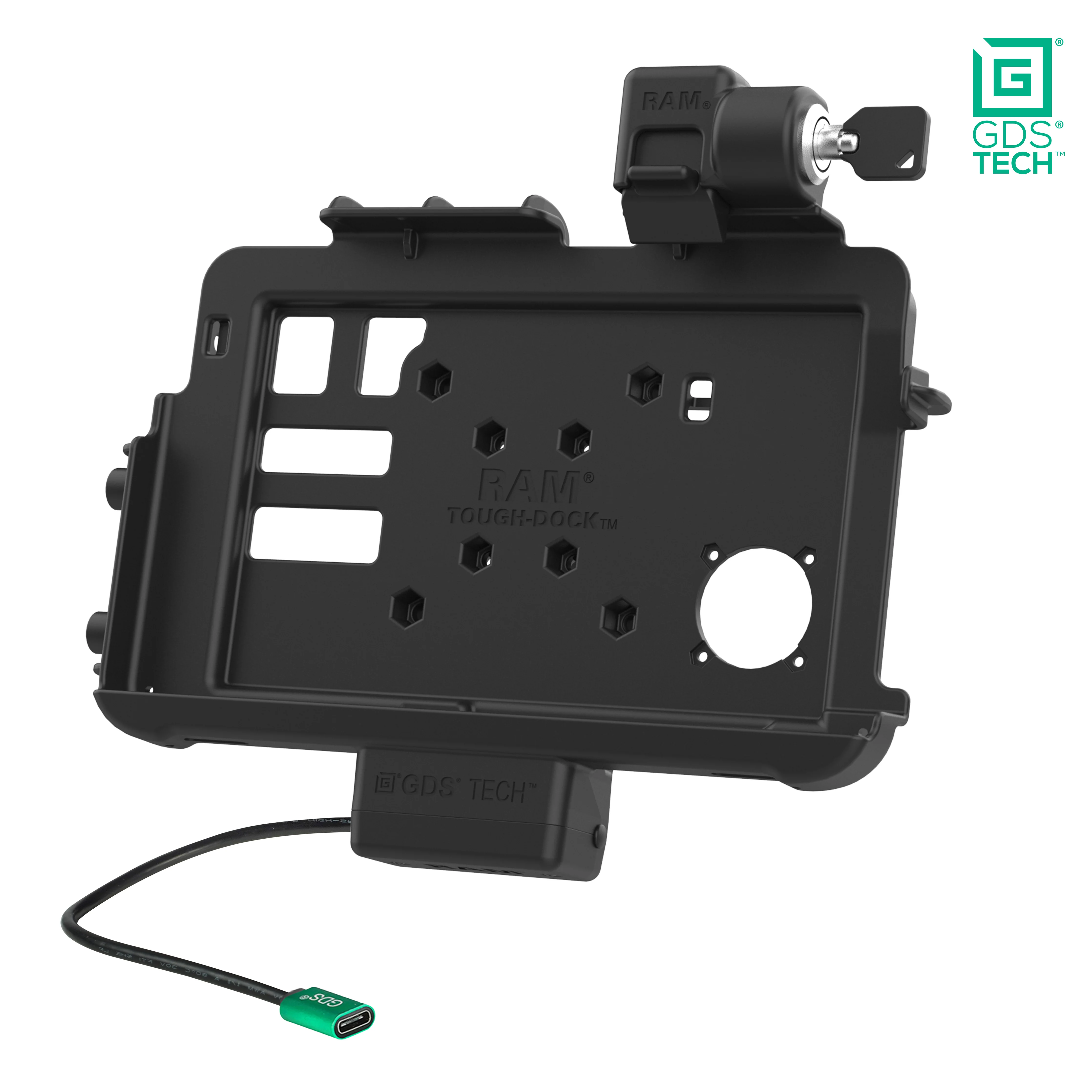 Locking GDS® Thin-Dock™ for Zebra ET401 & ET4x 10" with IntelliSkin® - Image 2