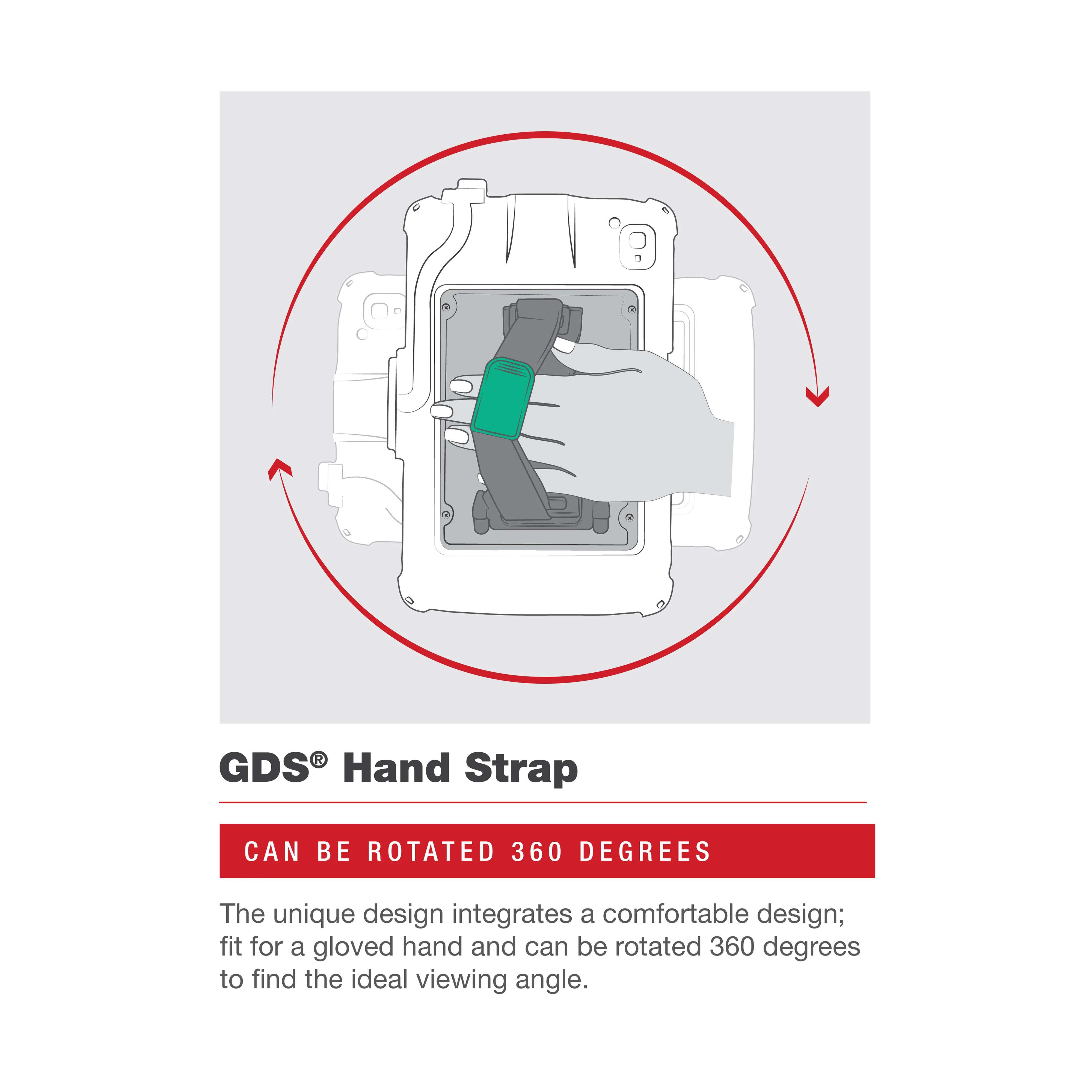 GDS® Hand-Stand™ Magnetic Accessory for Zebra ET401 & ET4x 10” Tablet - Image 5