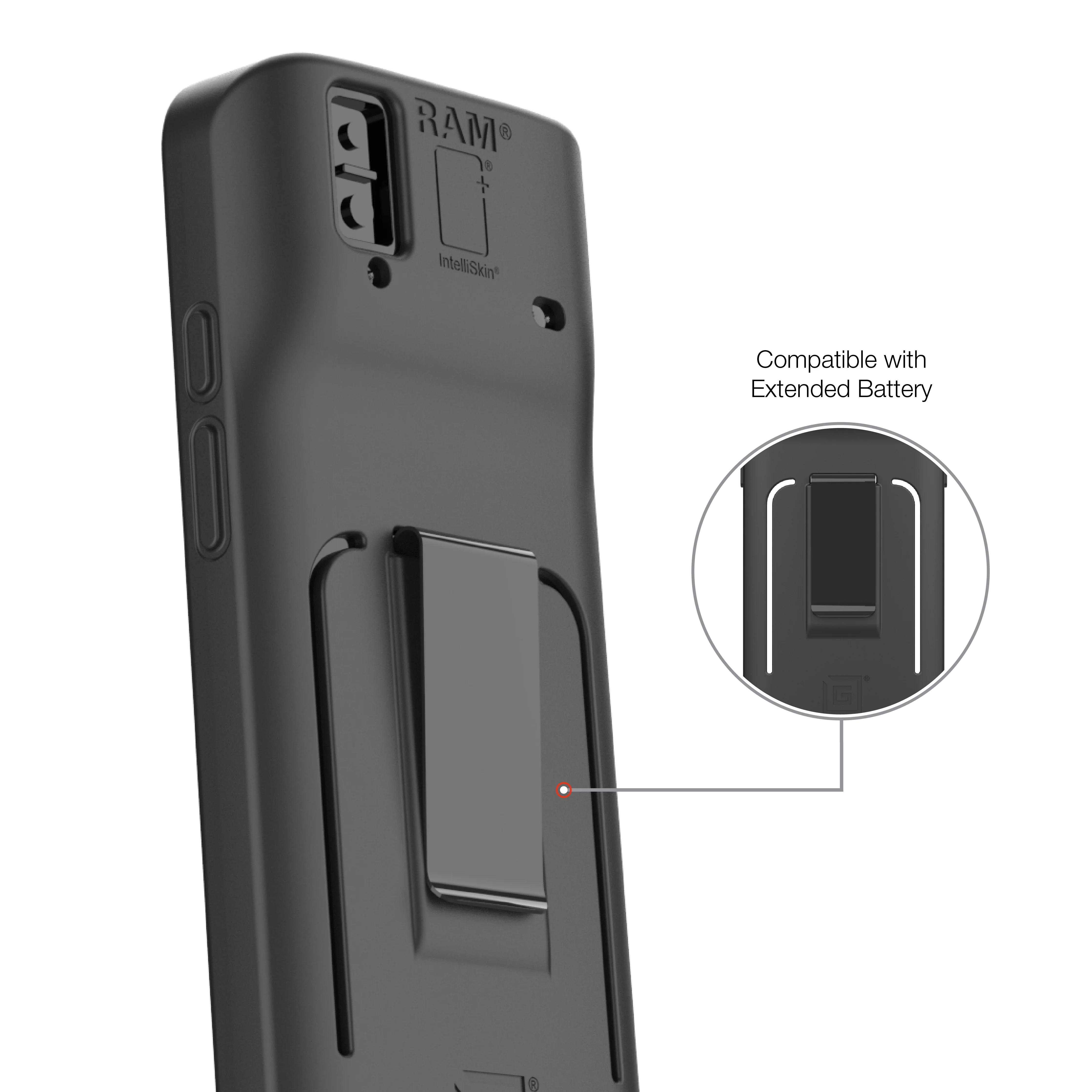 IntelliSkin® for Honeywell CT37 with Extended Battery - Image 4