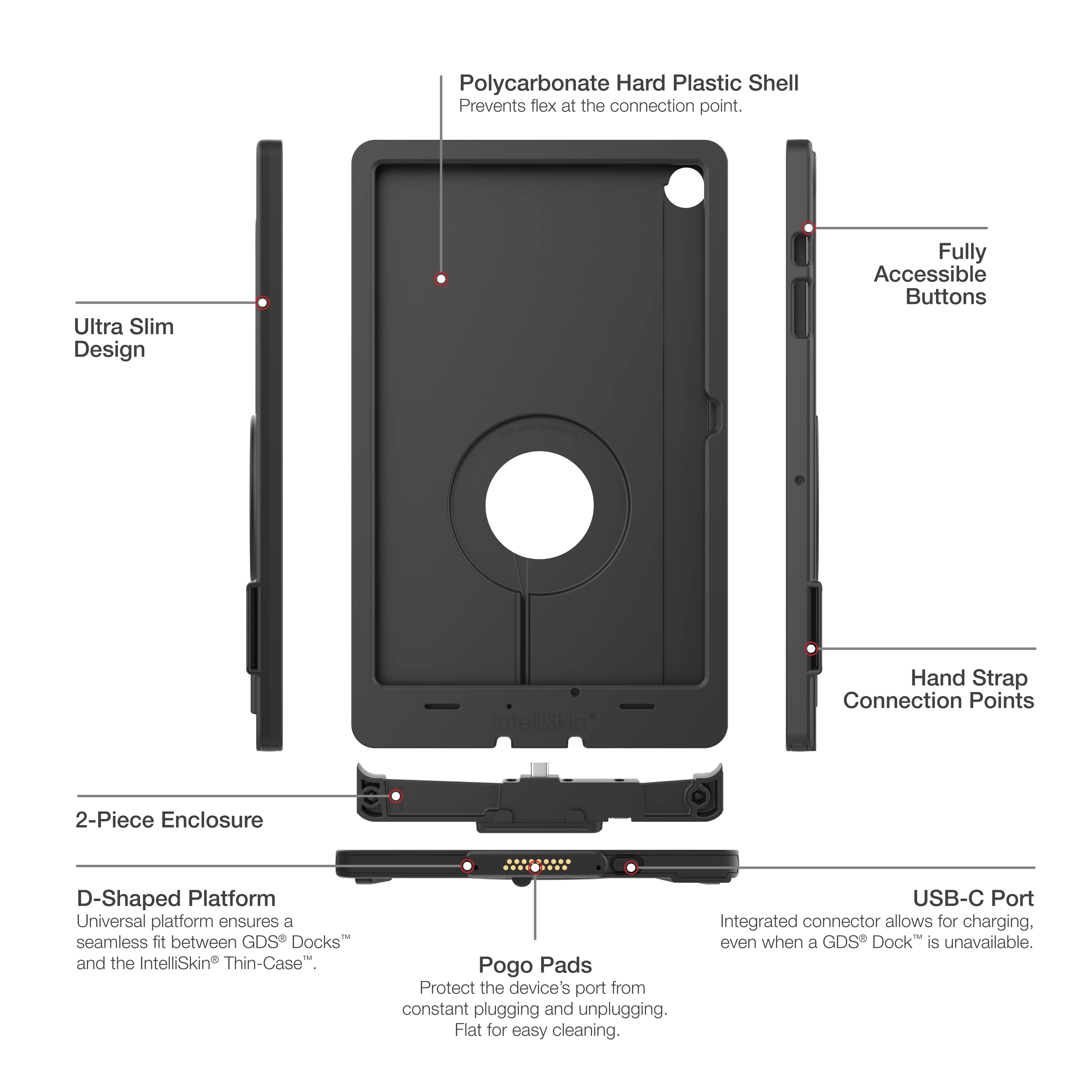 IntelliSkin® Thin-Case™ for Samsung Tab A9+ - Image 5
