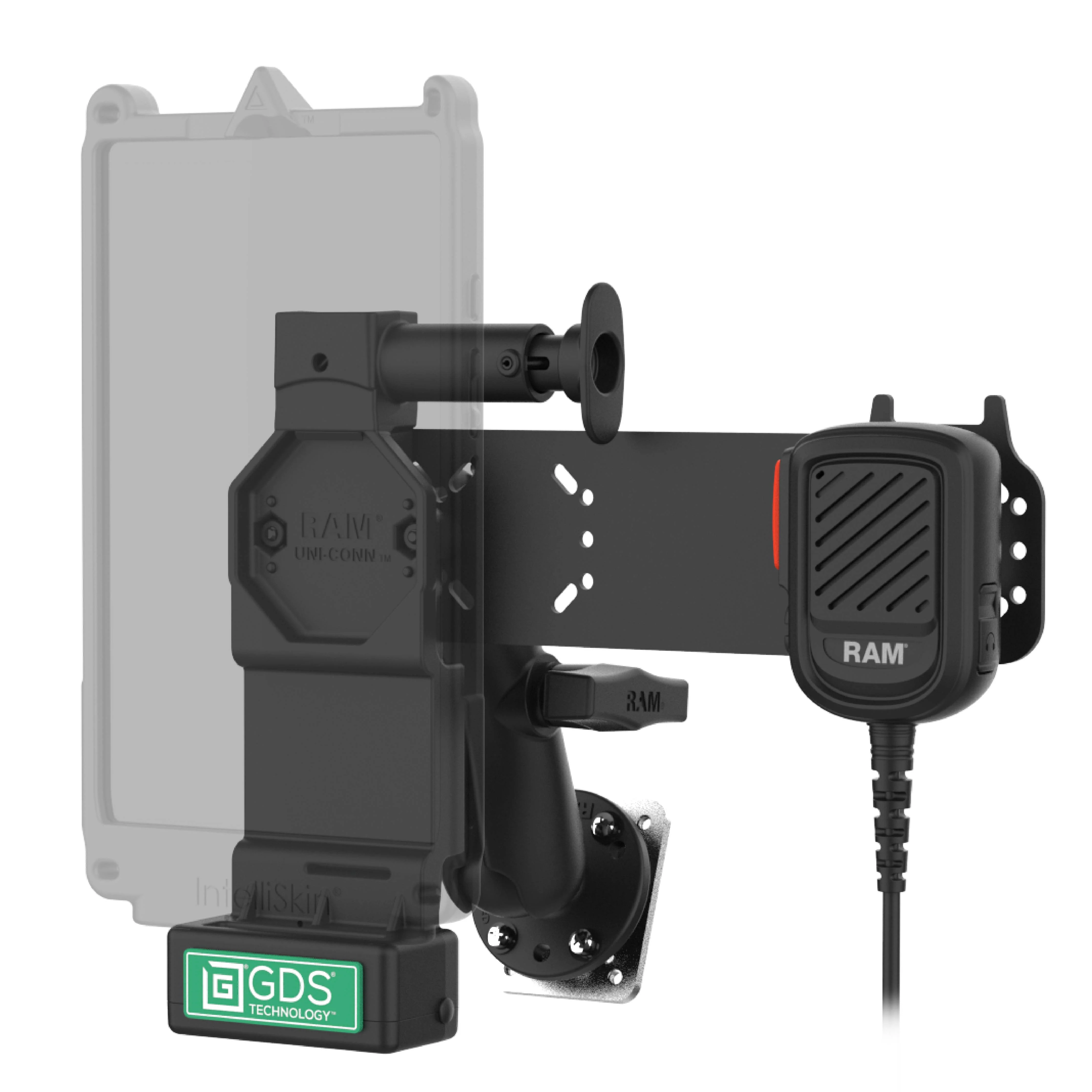 GDS® Uni-Conn™ PTT Remote Speaker Mic Bundle for ESChat & Zello - Image 2