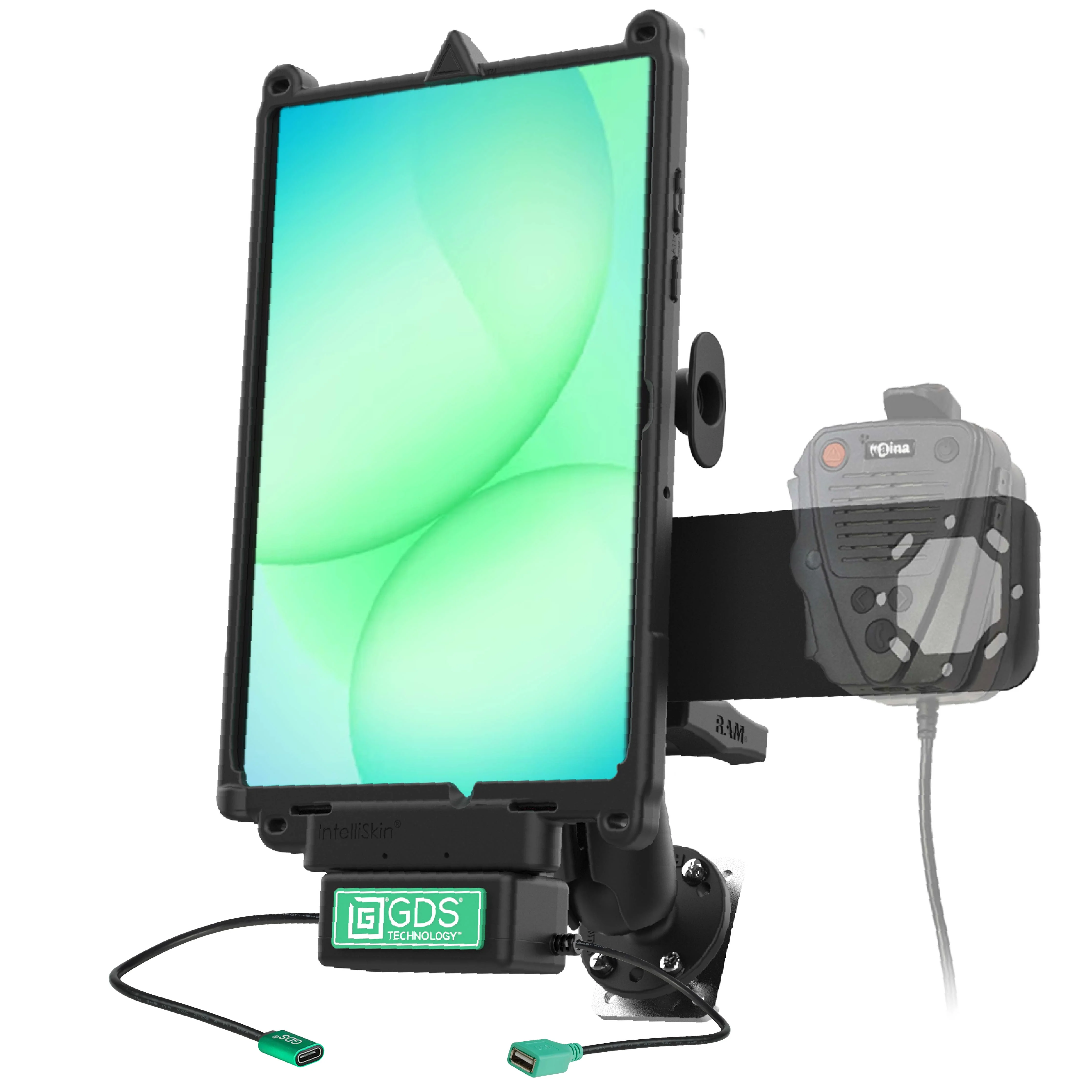 GDS® Uni-Conn™ Aina PTT Voice Responder Bundle for Samsung Tab A11+