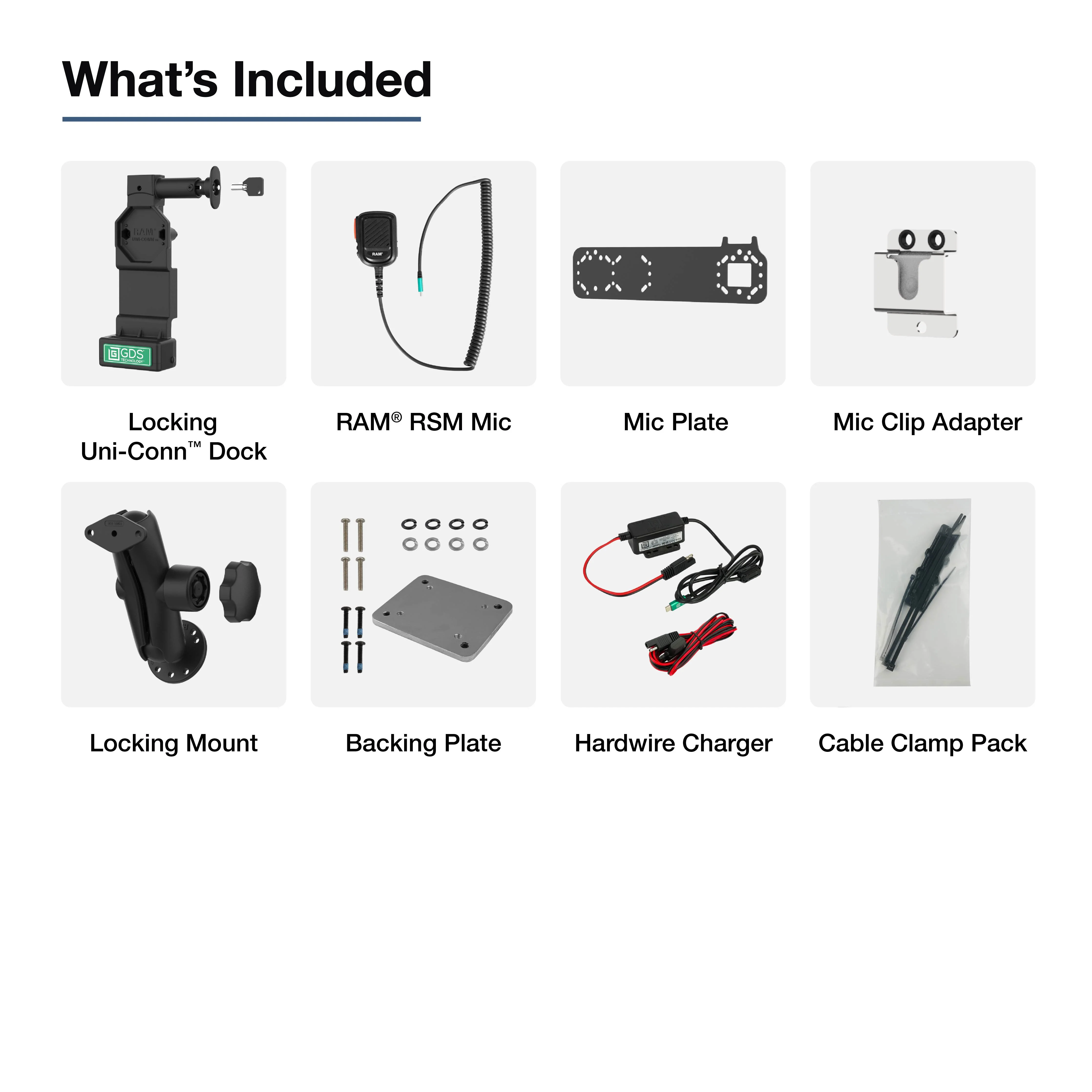 GDS® Uni-Conn™ Locking PTT Remote Speaker Mic Bundle for Kodiak - Image 7