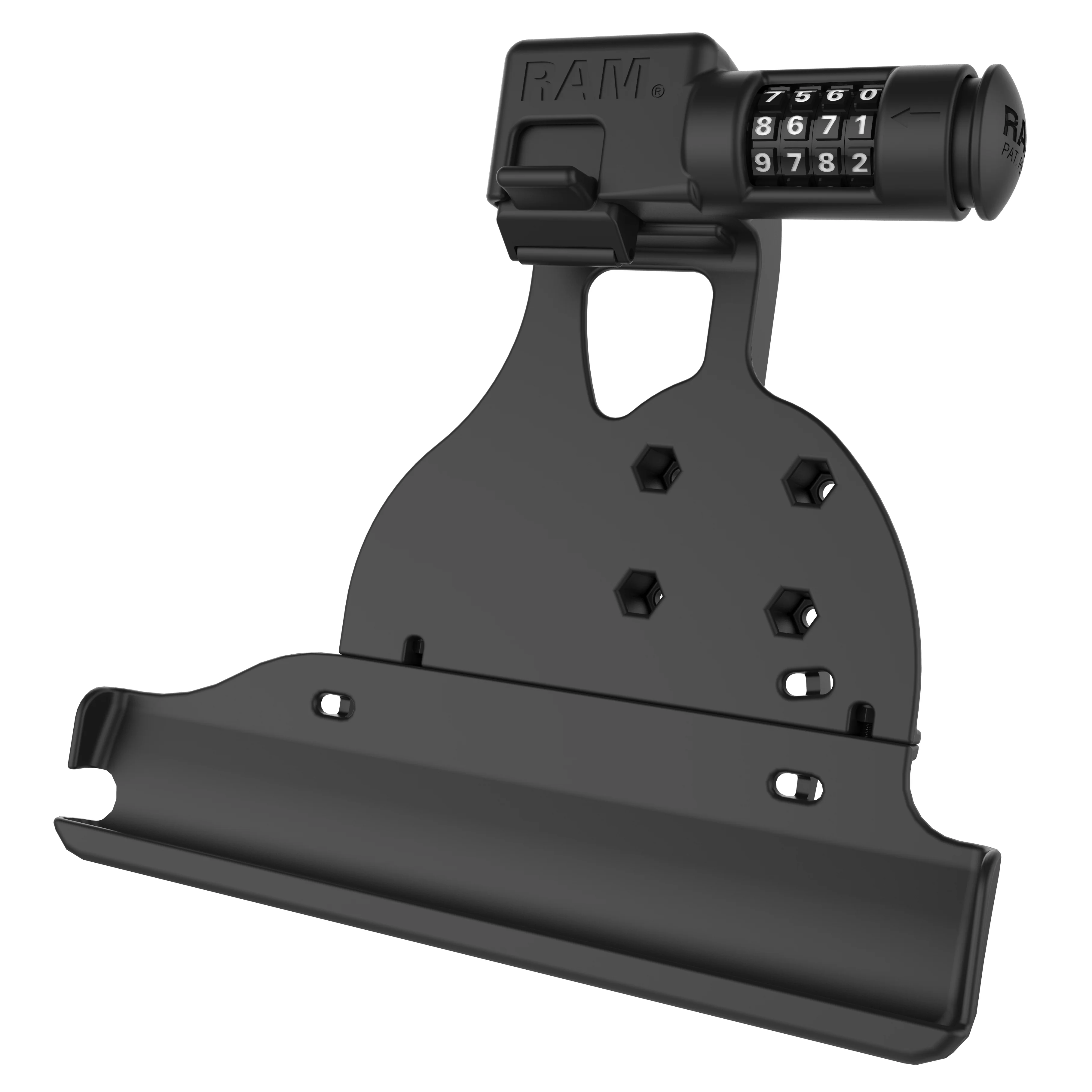 RAM® EZ-Roll'r™ Combo Locking Holder for iPad 6th Gen, Air 2 + More - Image 2