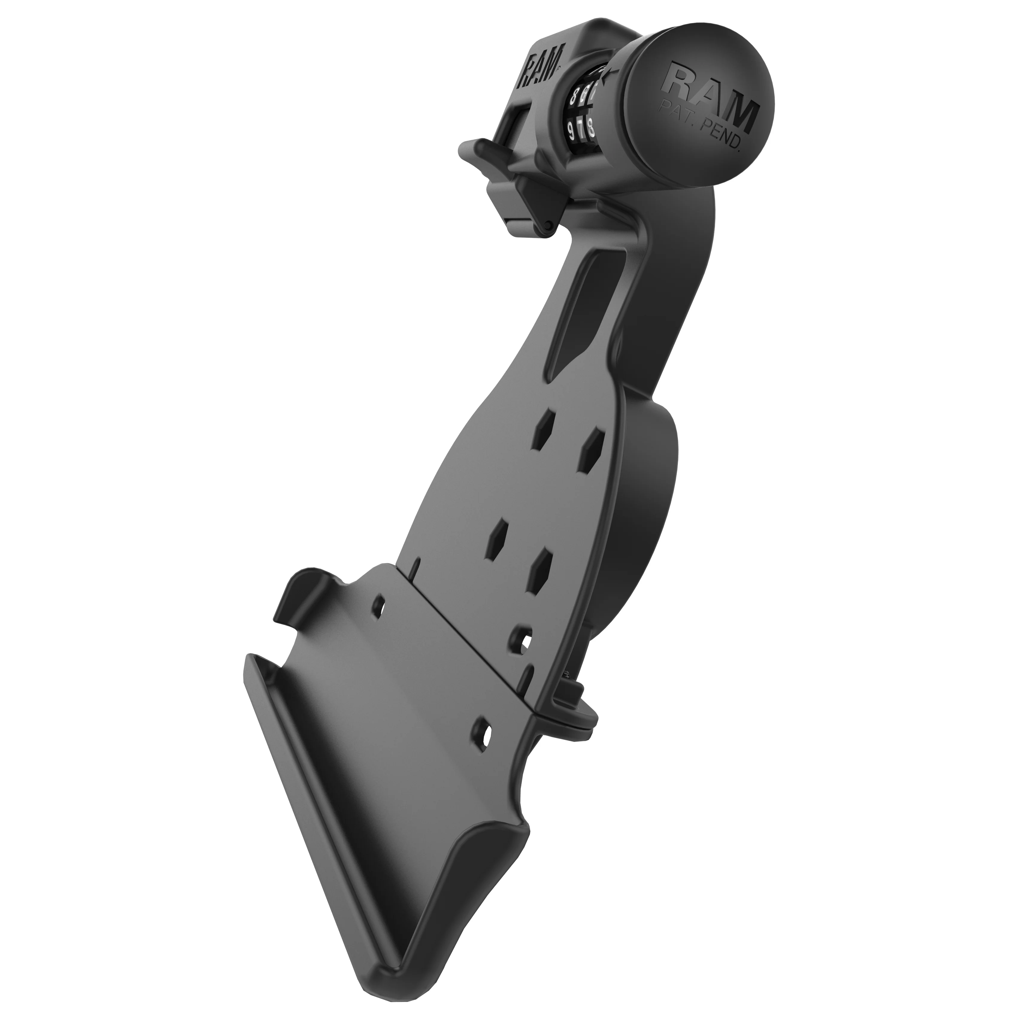 RAM® EZ-Roll'r™ Combo Locking Holder for iPad 6th Gen, Air 2 + More - Image 3
