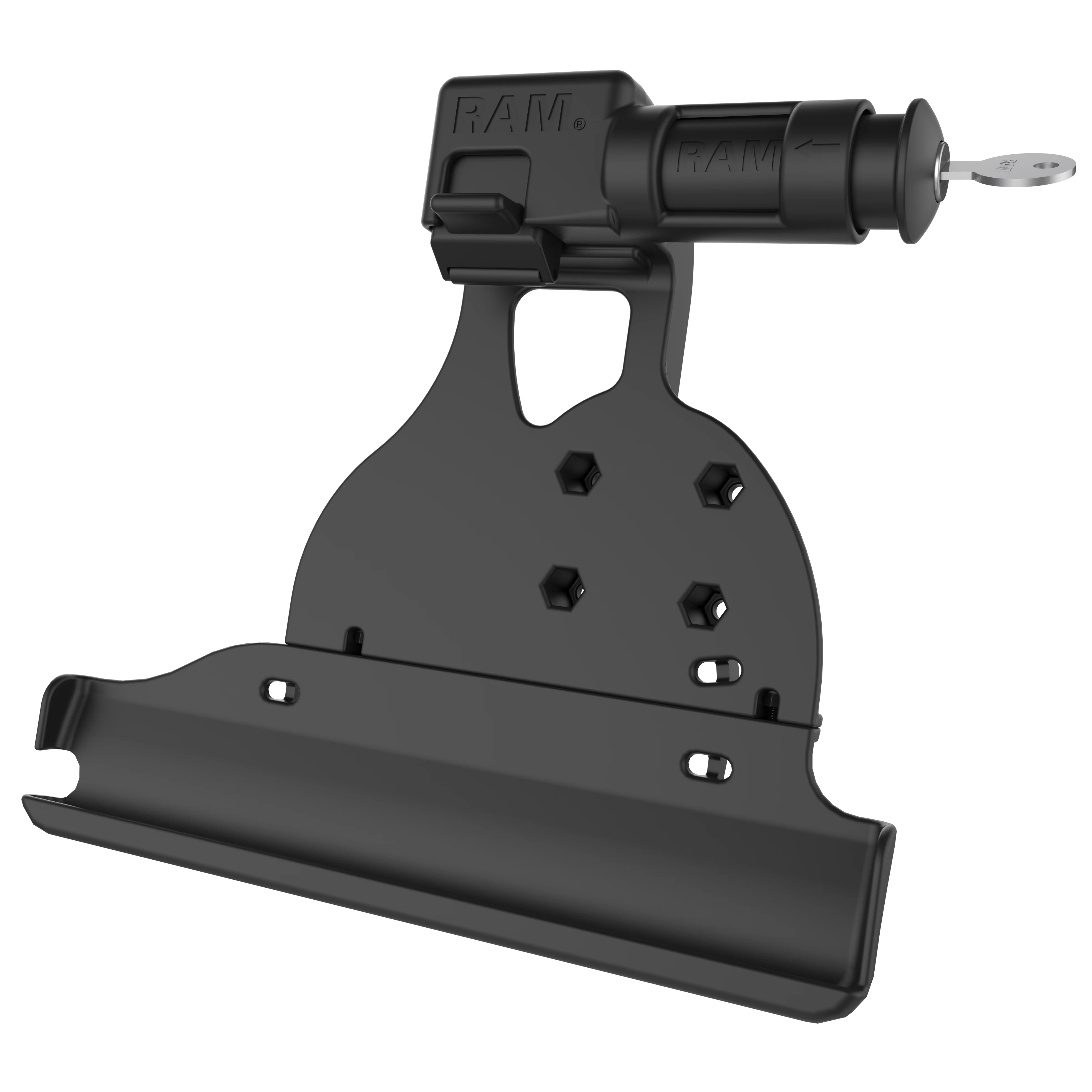 RAM® EZ-Roll'r™ Keyed Locking Holder for iPad 6th Gen, Air 2 + More - Image 2