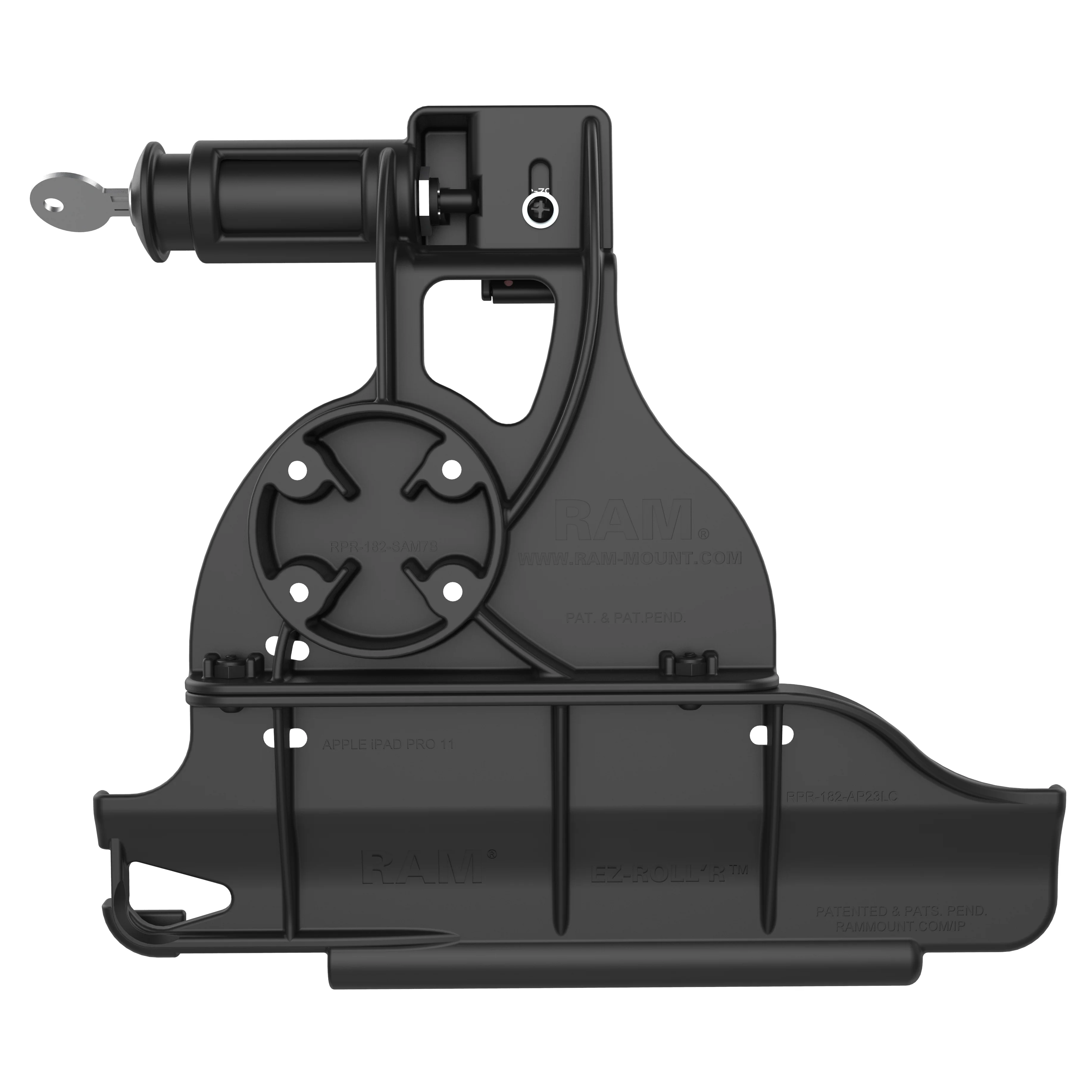 RAM® EZ-Roll'r™ Keyed Locking Holder for iPad Pro 11" & Air 4 - Image 4