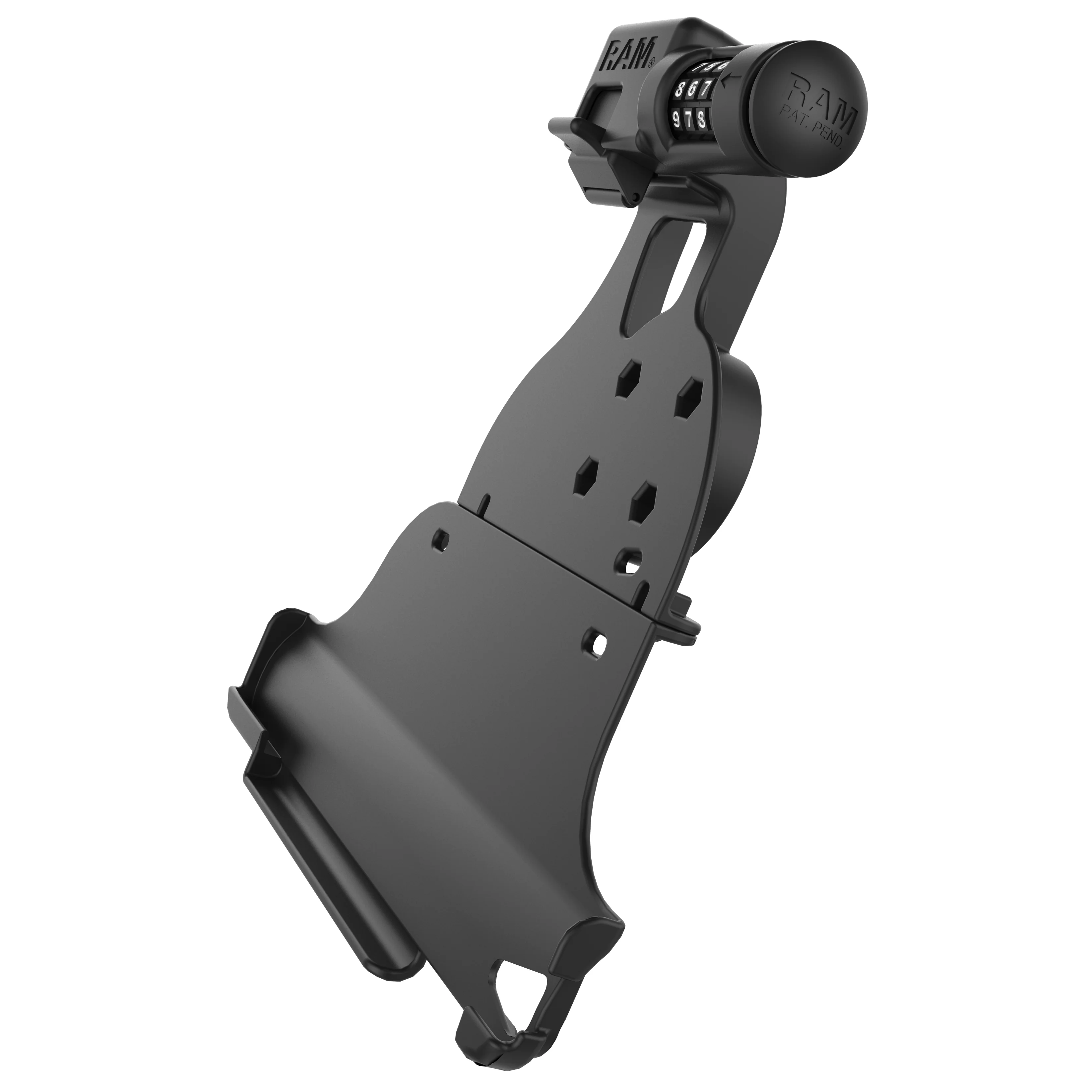 RAM® EZ-Roll'r™ Combo Locking Holder for iPad Pro 12.9 3rd - 5th Gen - Image 3