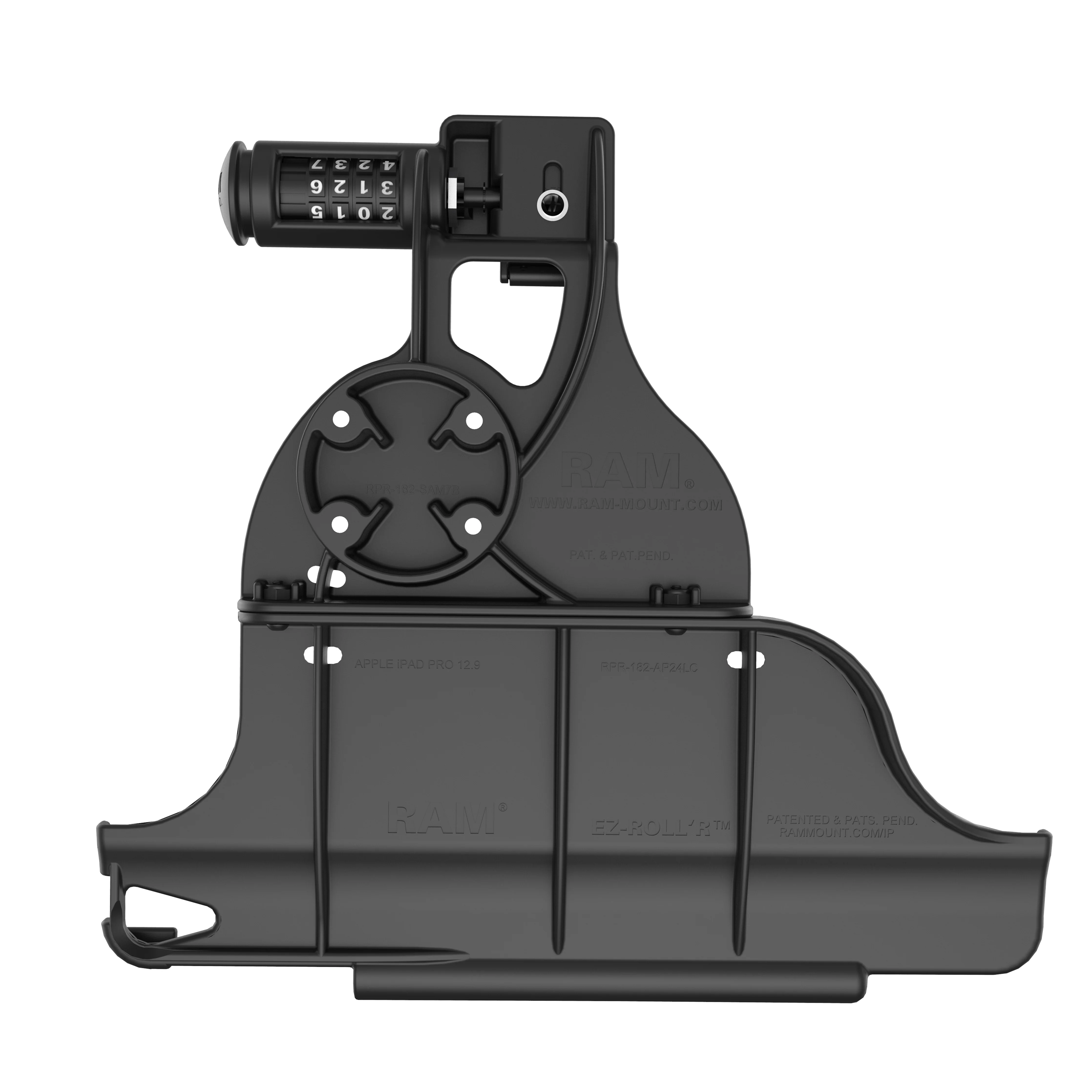 RAM® EZ-Roll'r™ Combo Locking Holder for iPad Pro 12.9 3rd - 5th Gen - Image 4