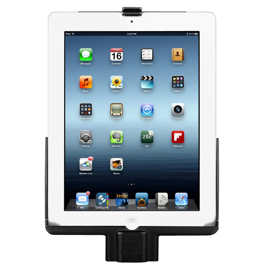 RAM® EZ-Roll'r™ Cradle for Apple iPad 1st Gen - Image 3