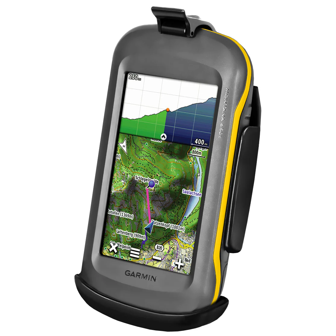 RAM® Form-Fit Cradle for Garmin Montana 600, 650, 650T, 680 & 680T