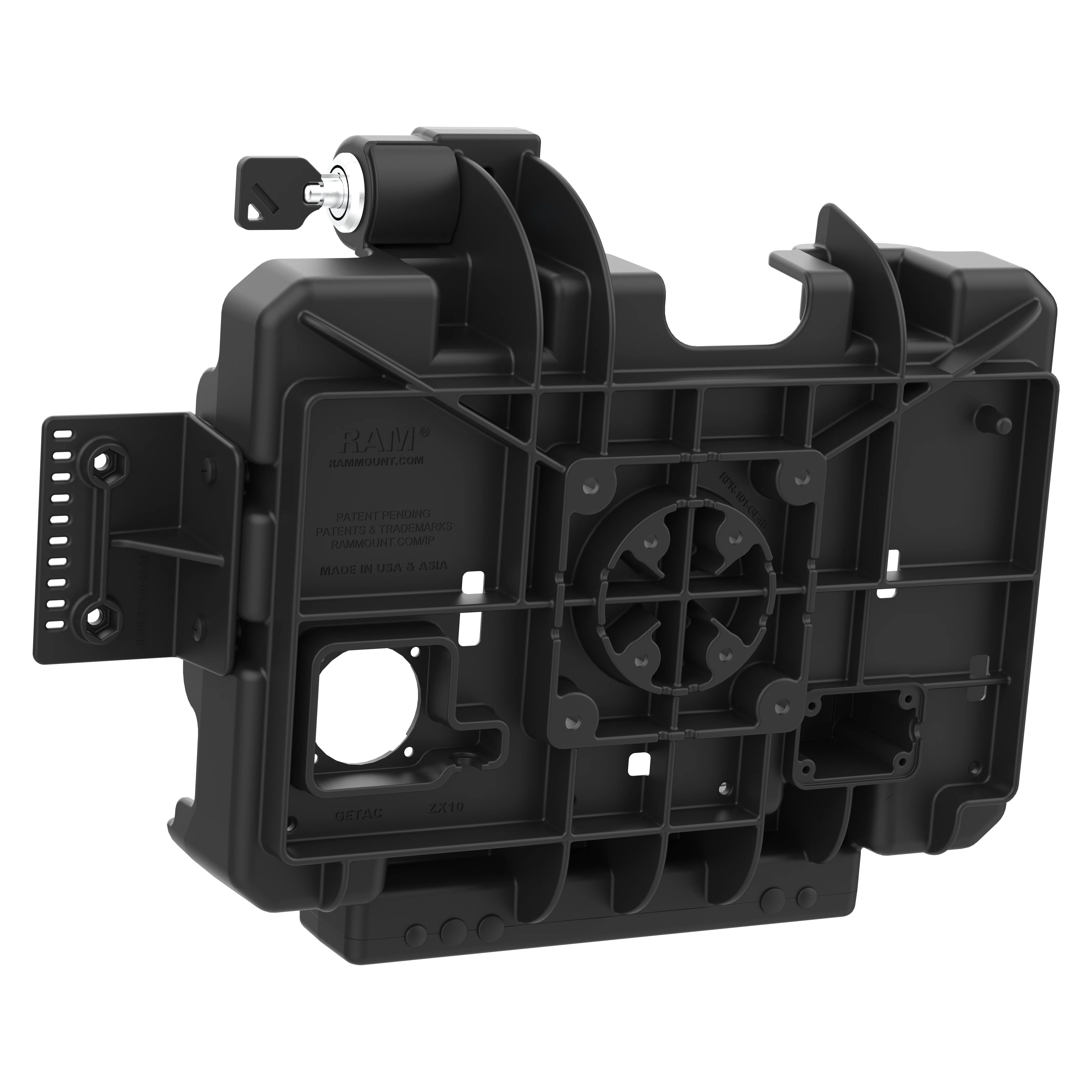 RAM® Form-Fit Locking Holder for Getac ZX10 - Image 3