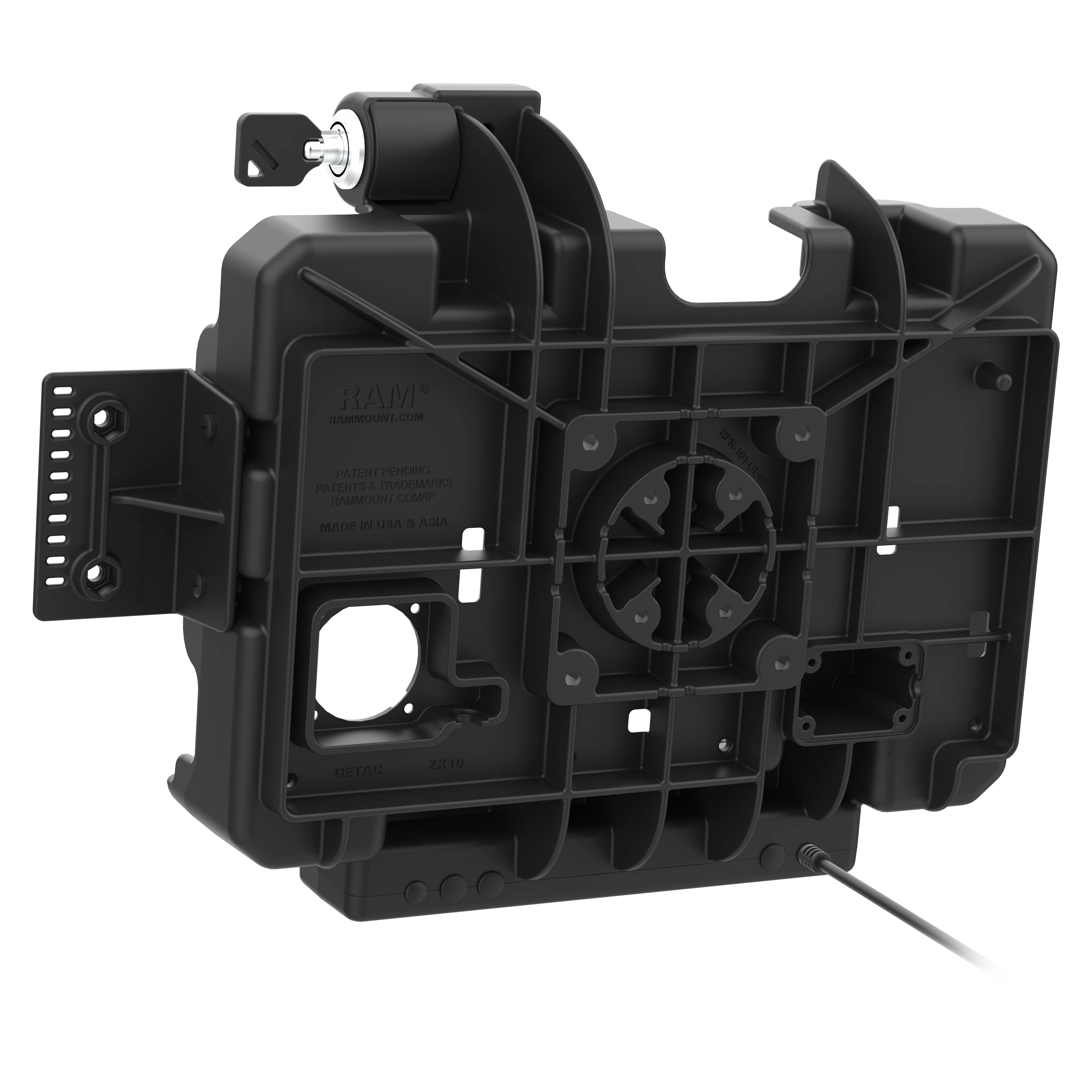 RAM® Form-Fit Locking Powered Dock for Getac ZX10 - Image 3
