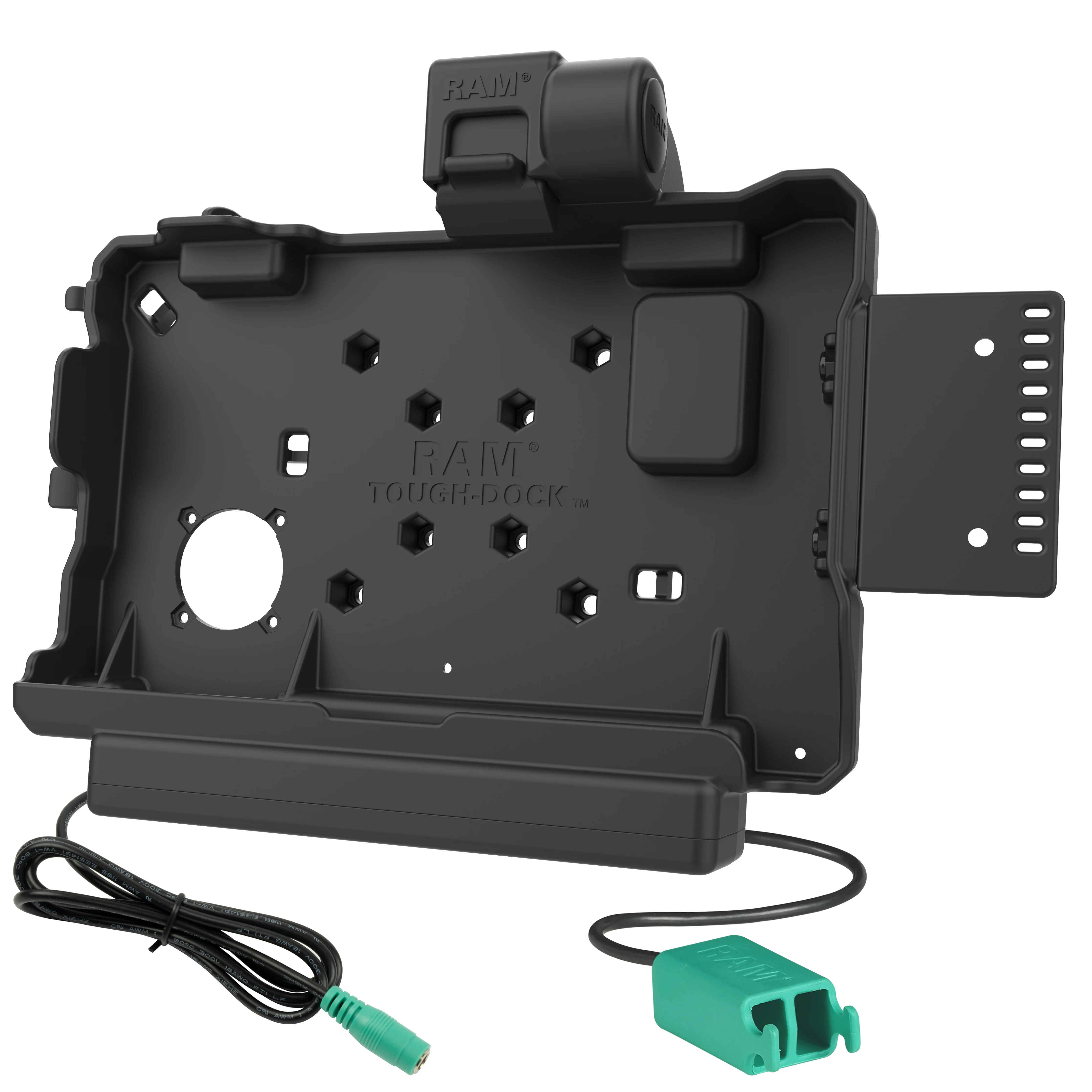 RAM® Power + Dual USB Data Dock for Getac ZX80 - Image 2