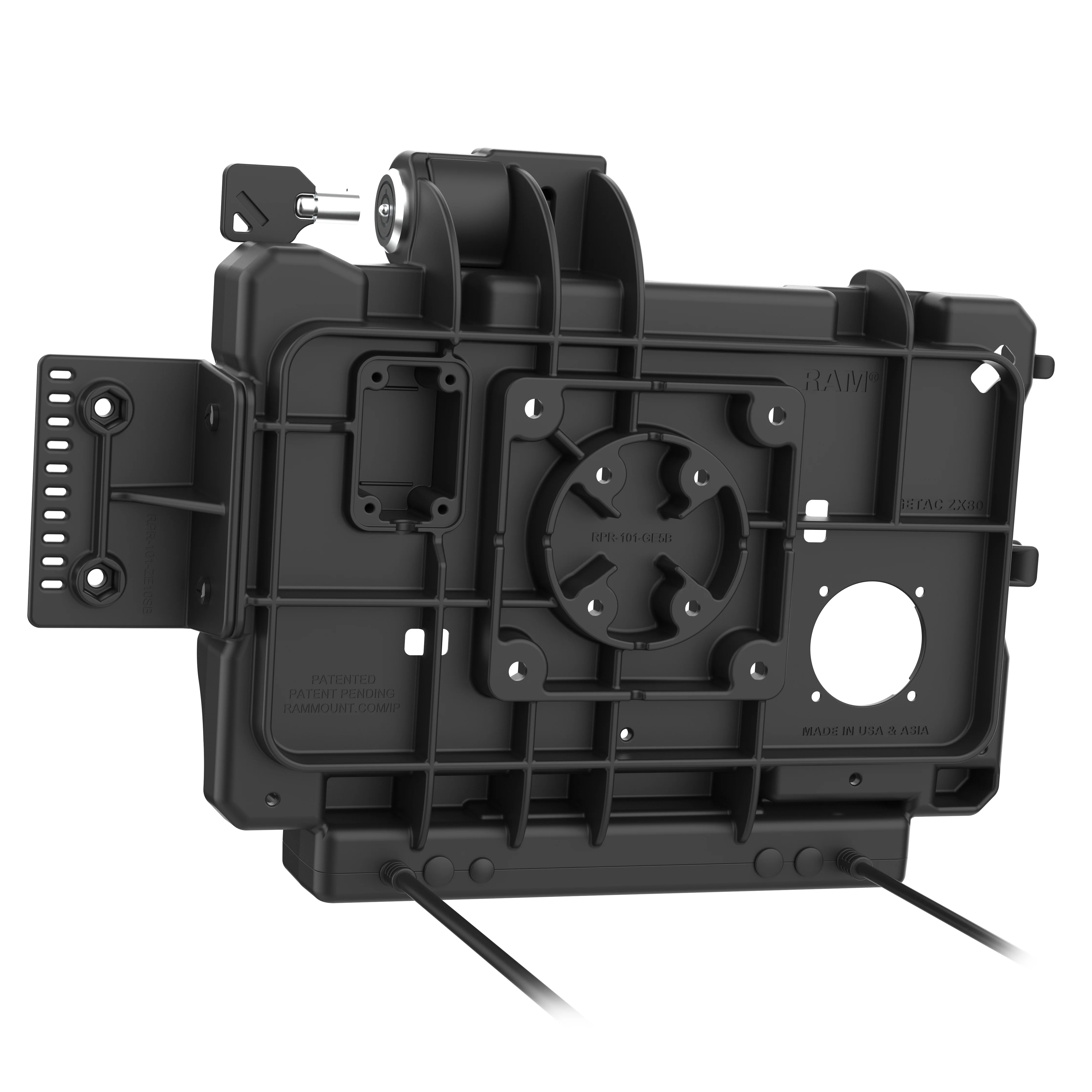 RAM® Locking Power + Data Dock for Getac ZX80 - Image 3