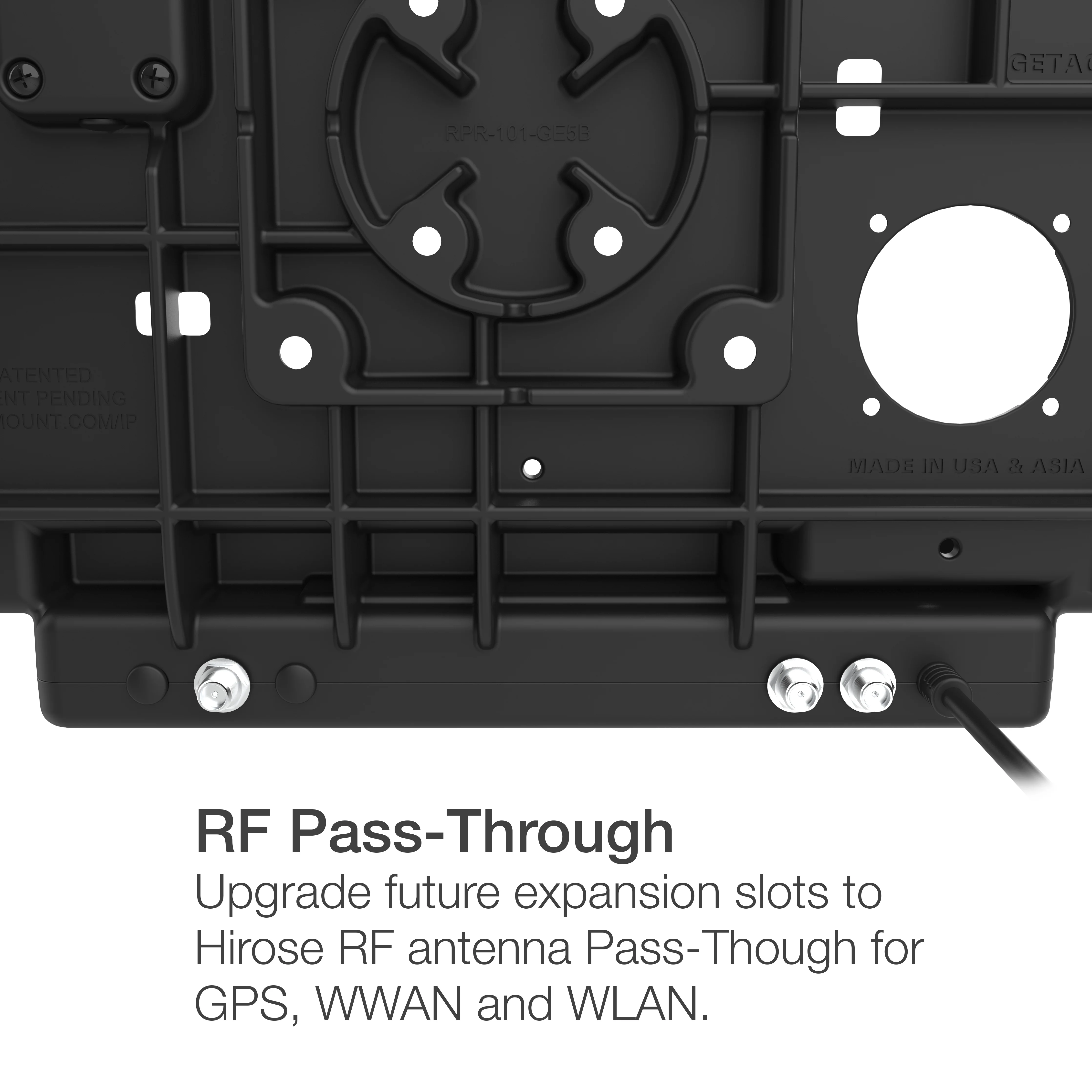 RAM® Form-Fit Powered Dock for Getac ZX80 - Image 4
