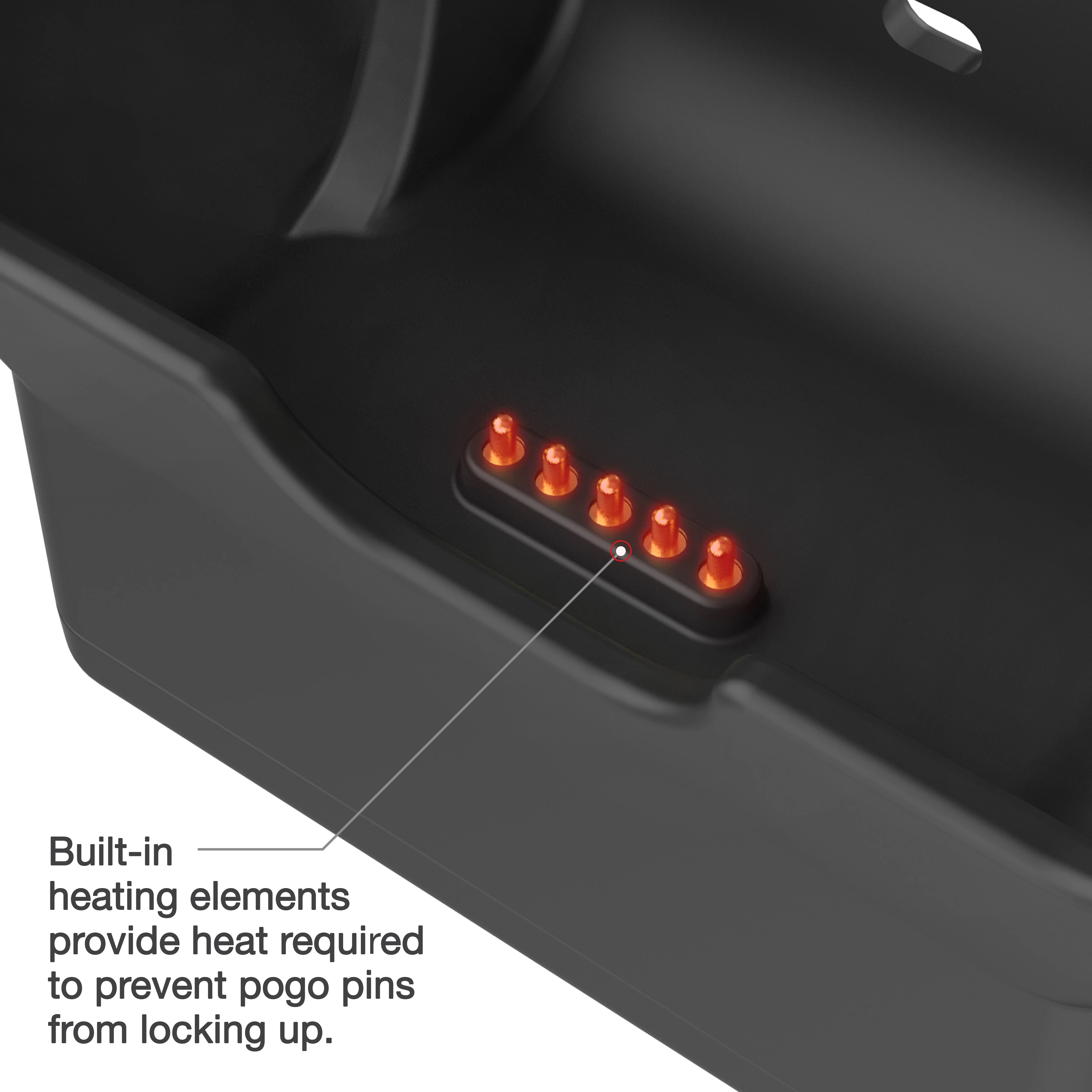 RAM® Powered Dock for Honeywell CT40/45/47 - Heated Pins - Image 4