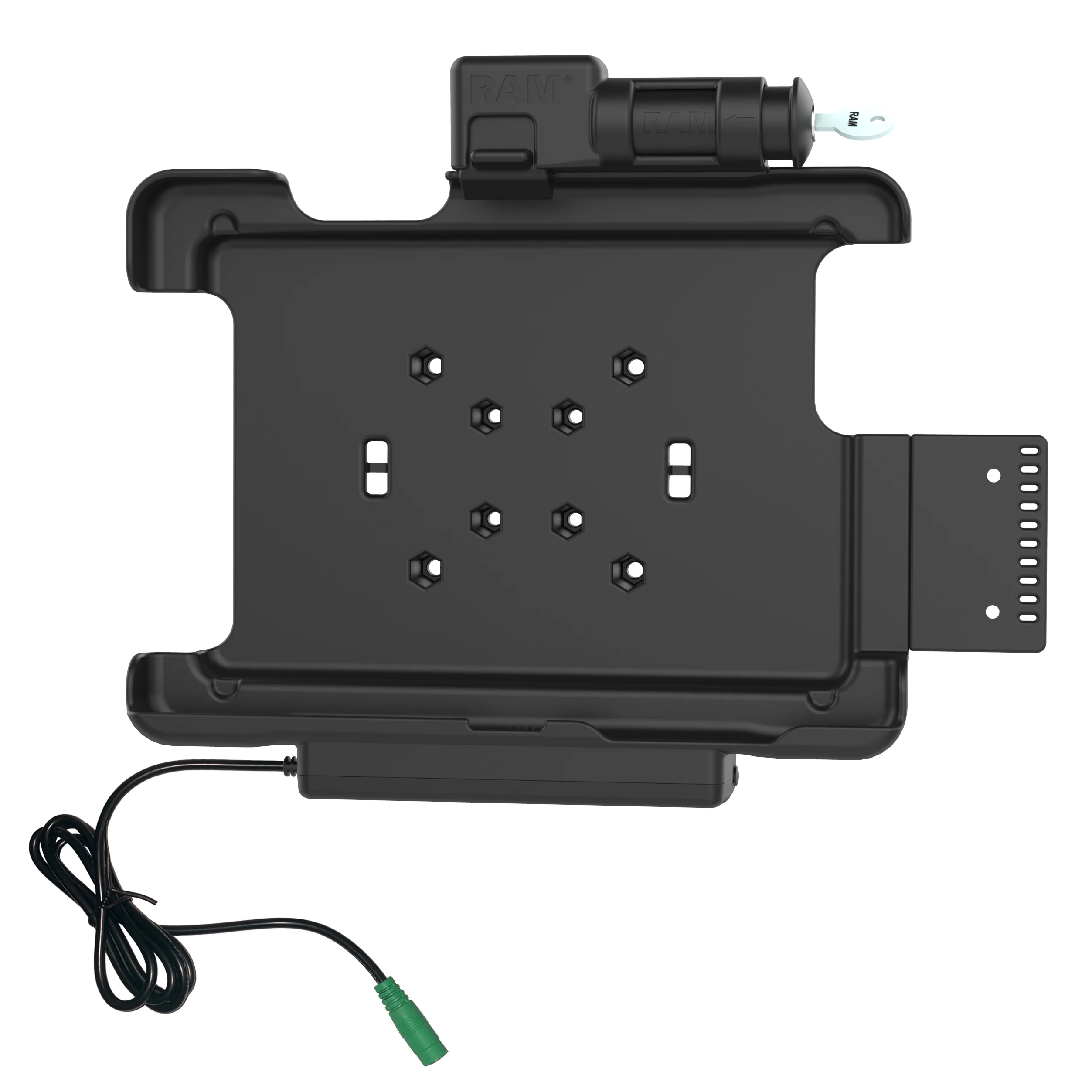 RAM® Key Locking Powered Dock for Honeywell RT10 Tablet - Image 2