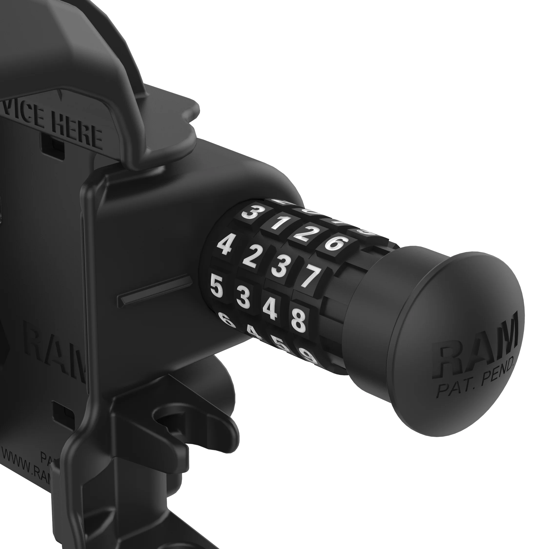 RAM® Powered Combo-Locking Dock for Panasonic Toughbook FZ-N1 & FZ-F1 - Image 5