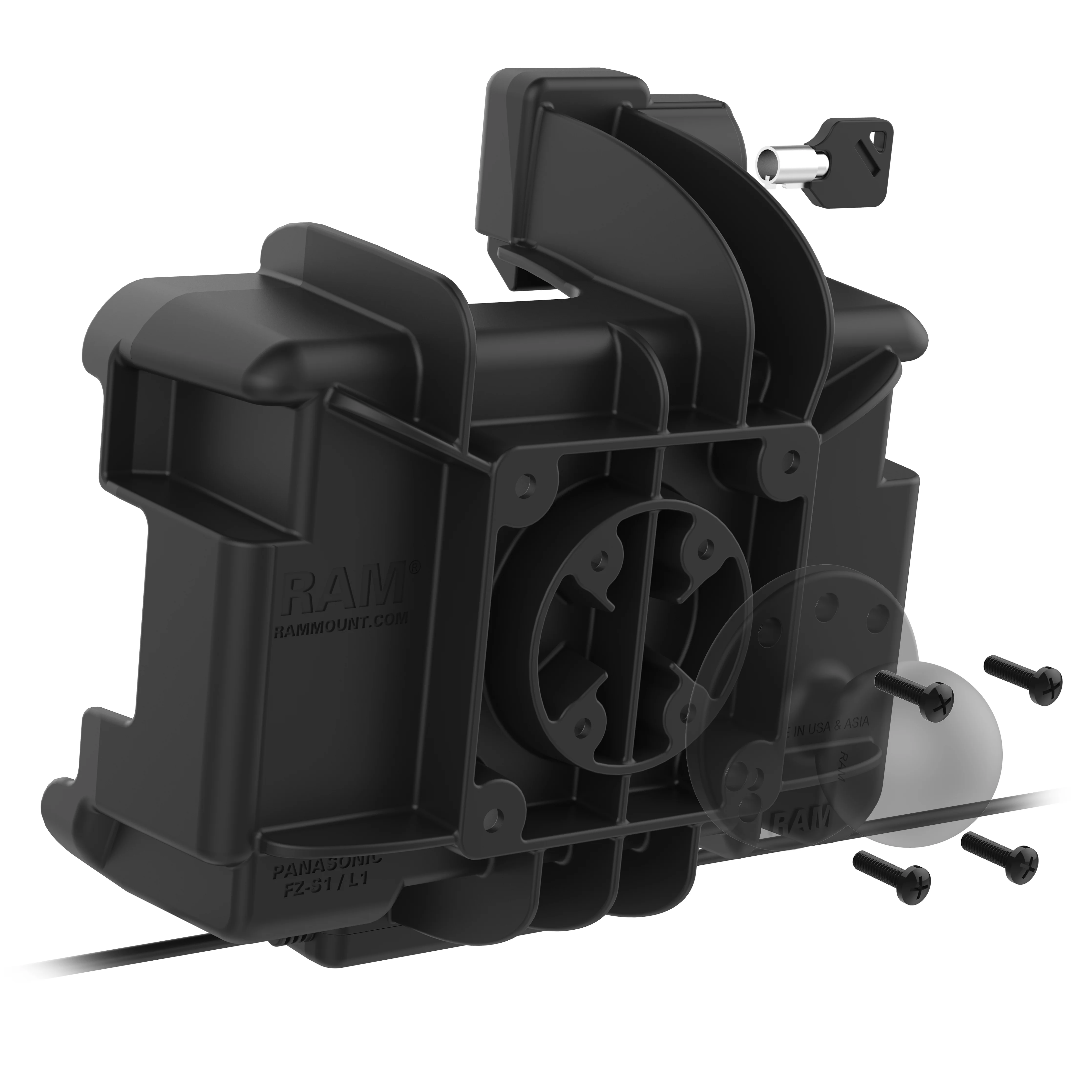 RAM® Key Locking Power + Data Dock for Panasonic FZ-S1 & FZ-L1 - Image 5
