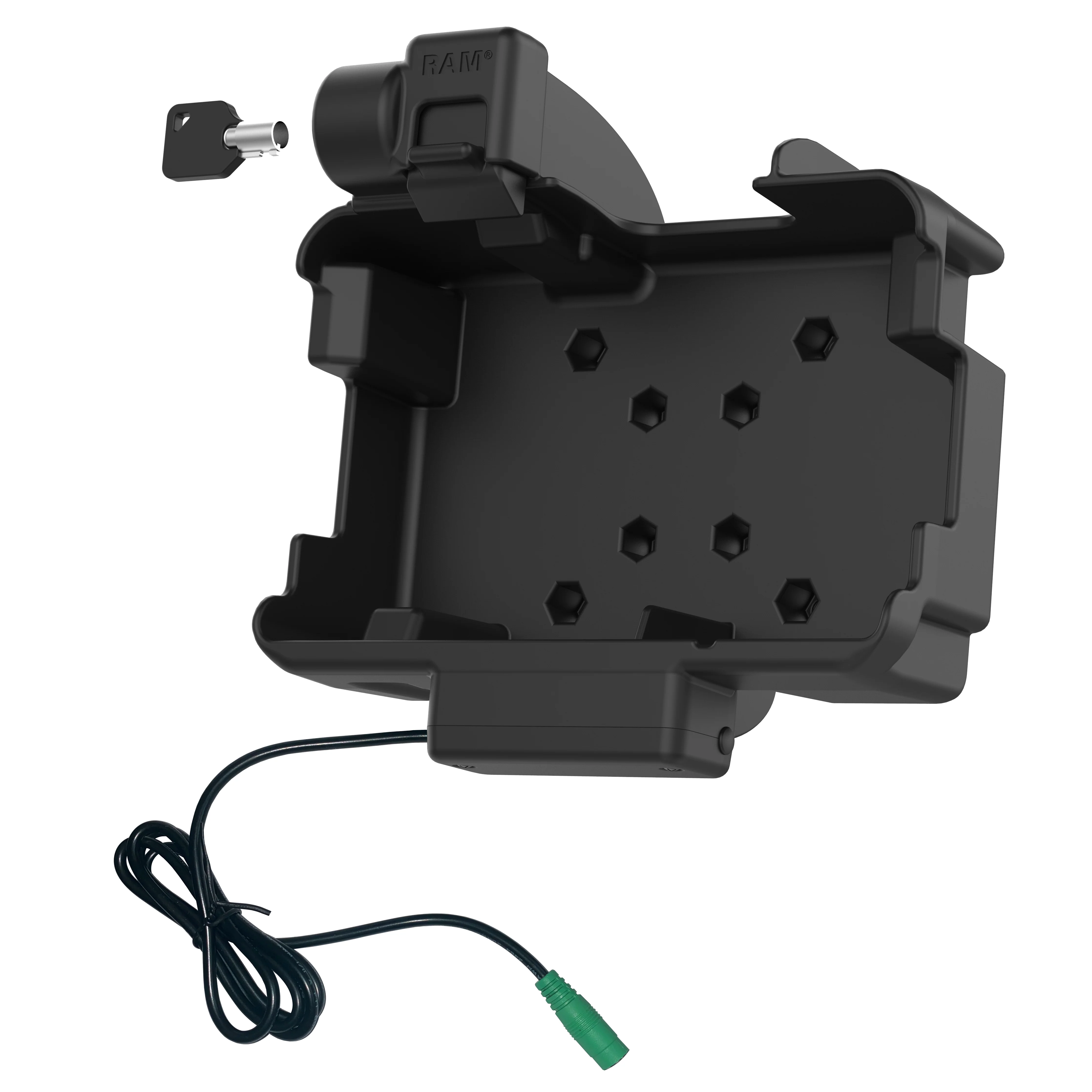 RAM® Key Locking Powered Dock for Panasonic FZ-S1 & FZ-L1 - Image 2