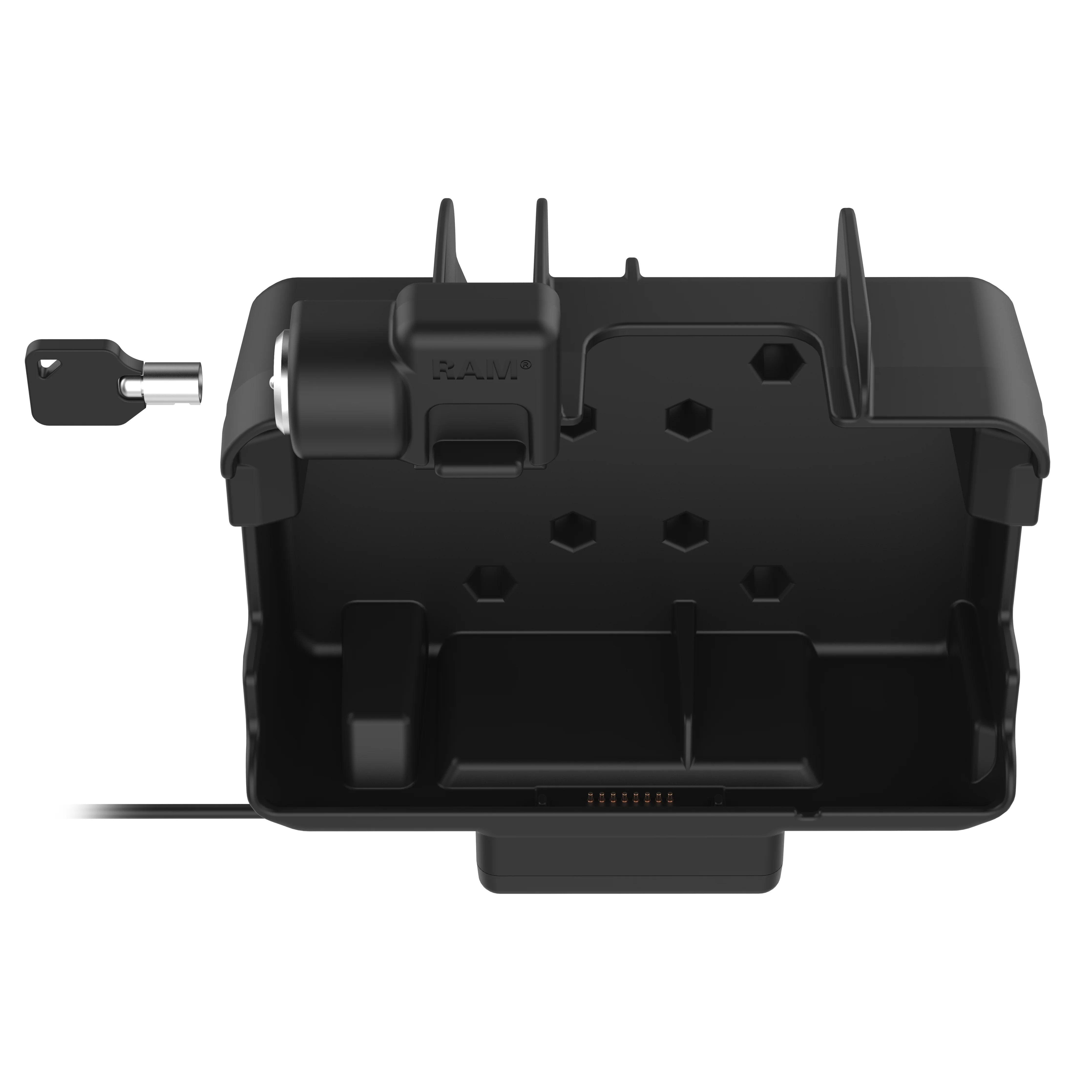 RAM® Key Locking Powered Dock for Panasonic FZ-S1 & FZ-L1 - Image 3