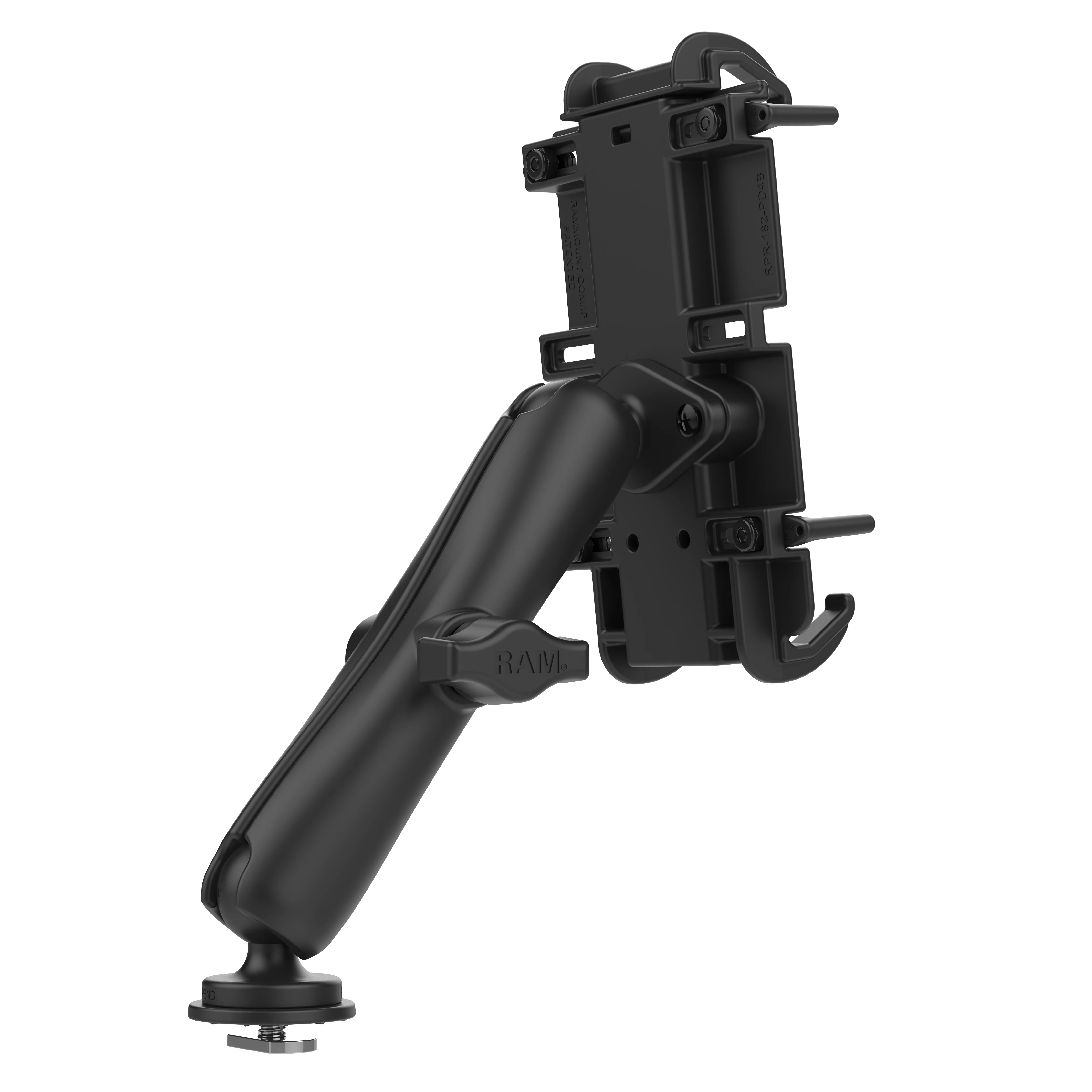 RAM® Quick-Grip™ XL Phone Mount with Track Ball™ Base - Long - Image 3