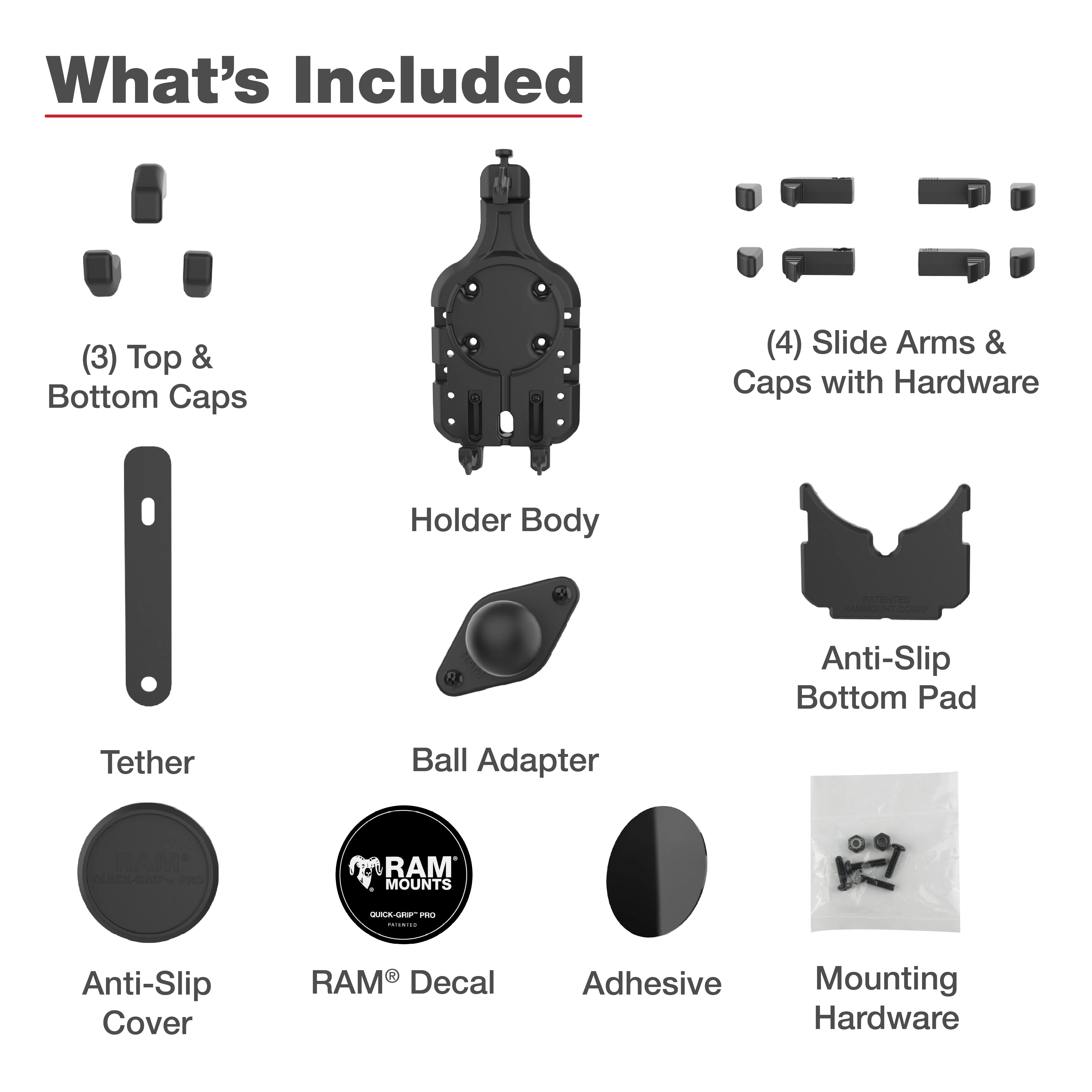 RAM® Quick-Grip™ Pro Phone Holder with Ball - Image 6
