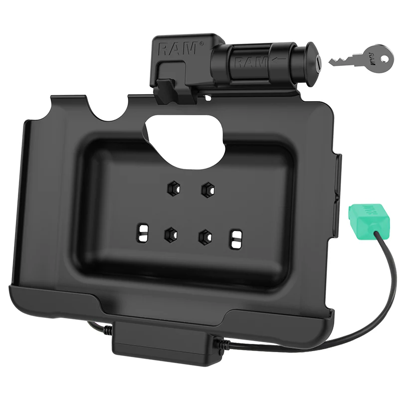 RAM® Key-Locking Power + Dual USB Data Dock for Tab Active5 Pro & 4 Pro - Image 2