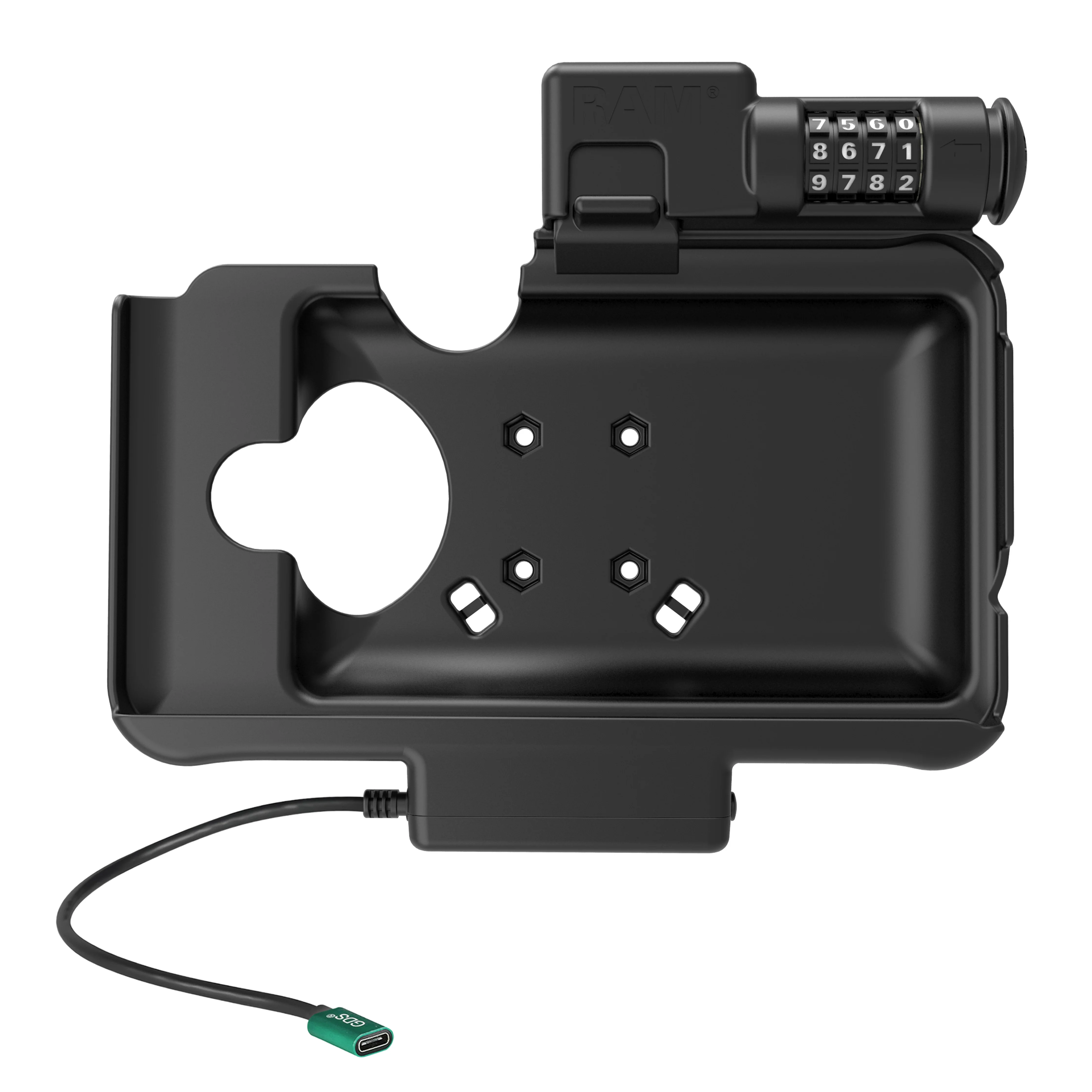 RAM® Combo Locking USB-C Powered Dock for Samsung Tab Active5 & 3 - Image 3