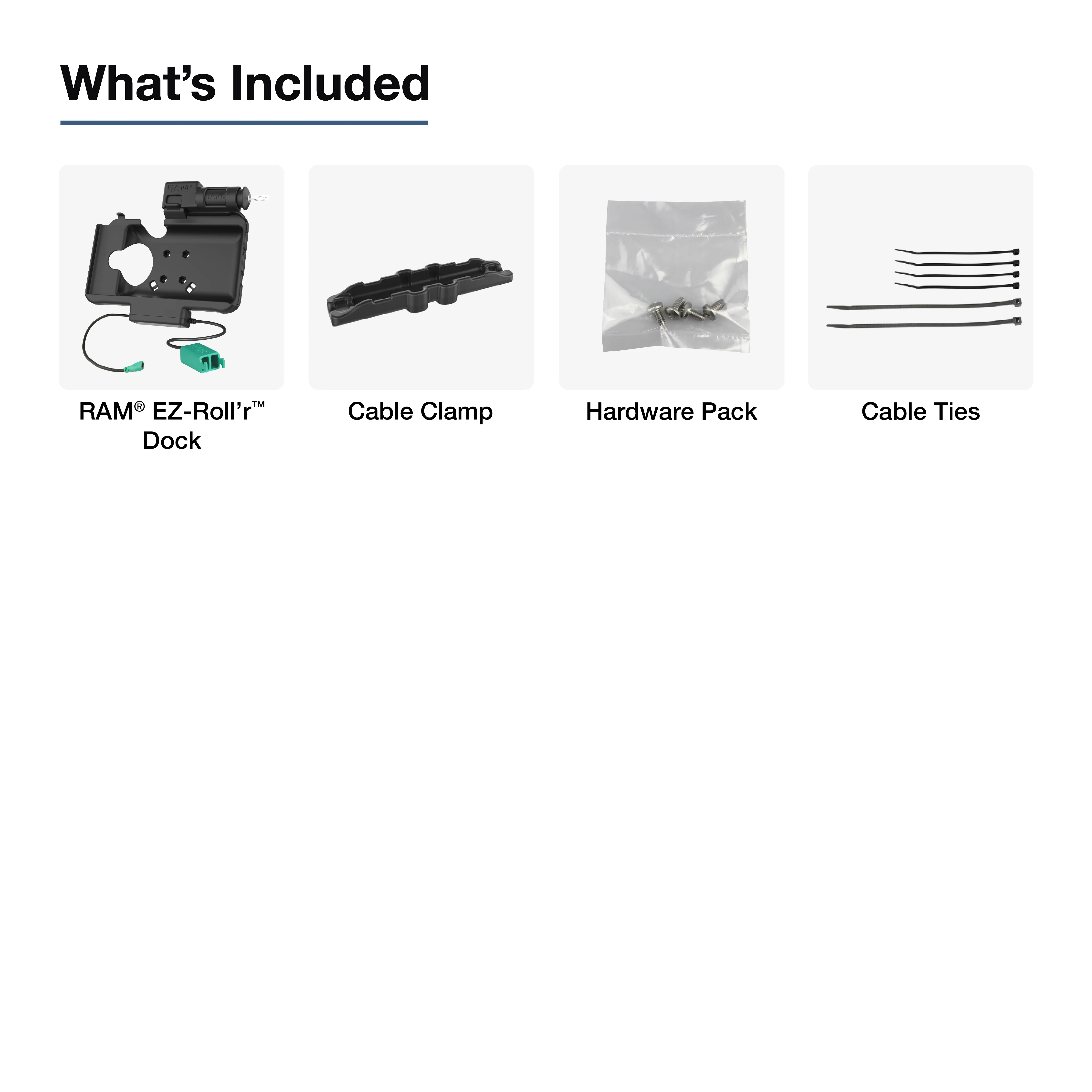 RAM® Key Locking Power + Dual USB Dock for Samsung Tab Active5 & 3 - Image 3