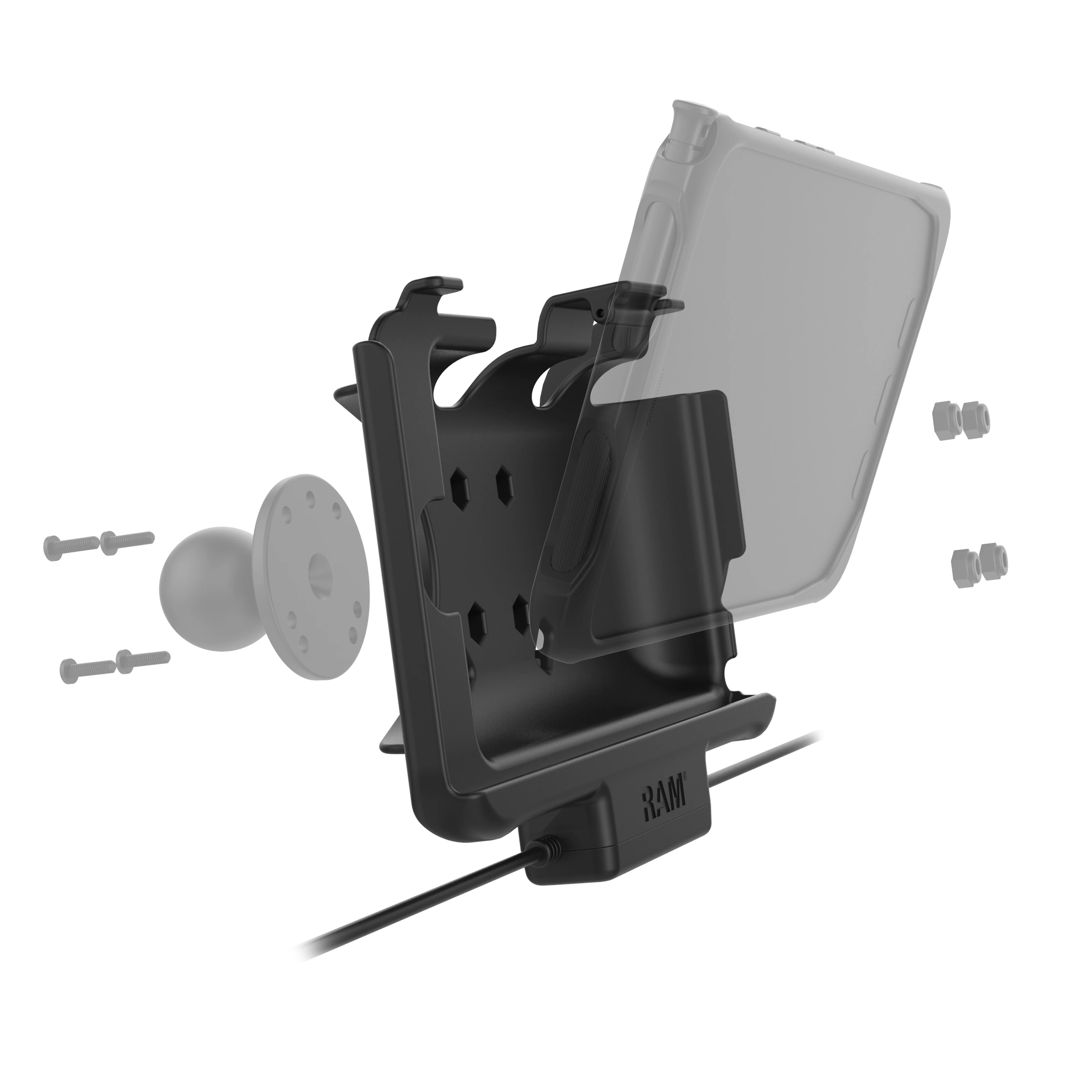 RAM® EZ-Roll'r™ Power + Data Dock Samsung Tab Active5 & 3 - Image 4