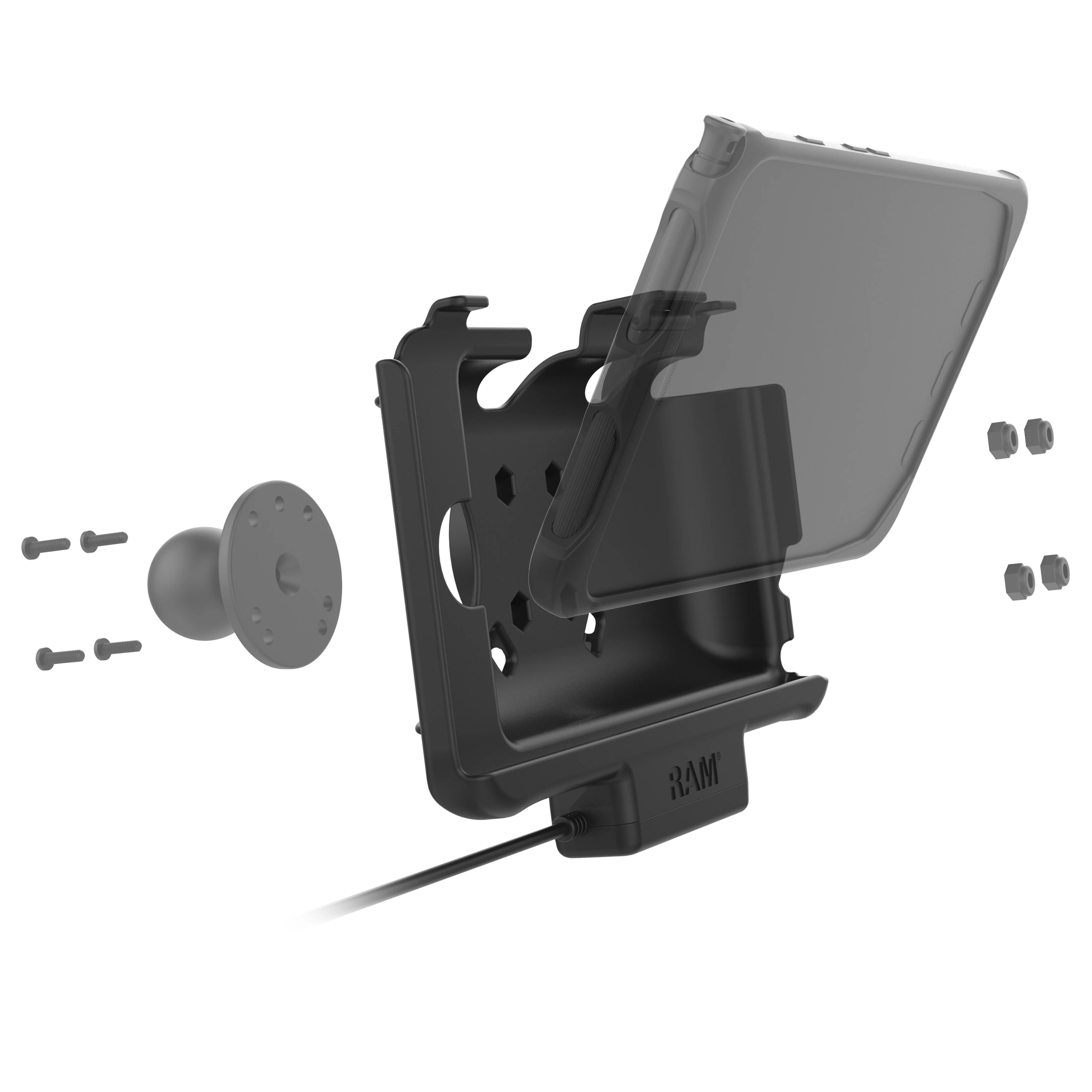 RAM® USB-C Powered Dock for Samsung Tab Active5 & 3 - Image 4