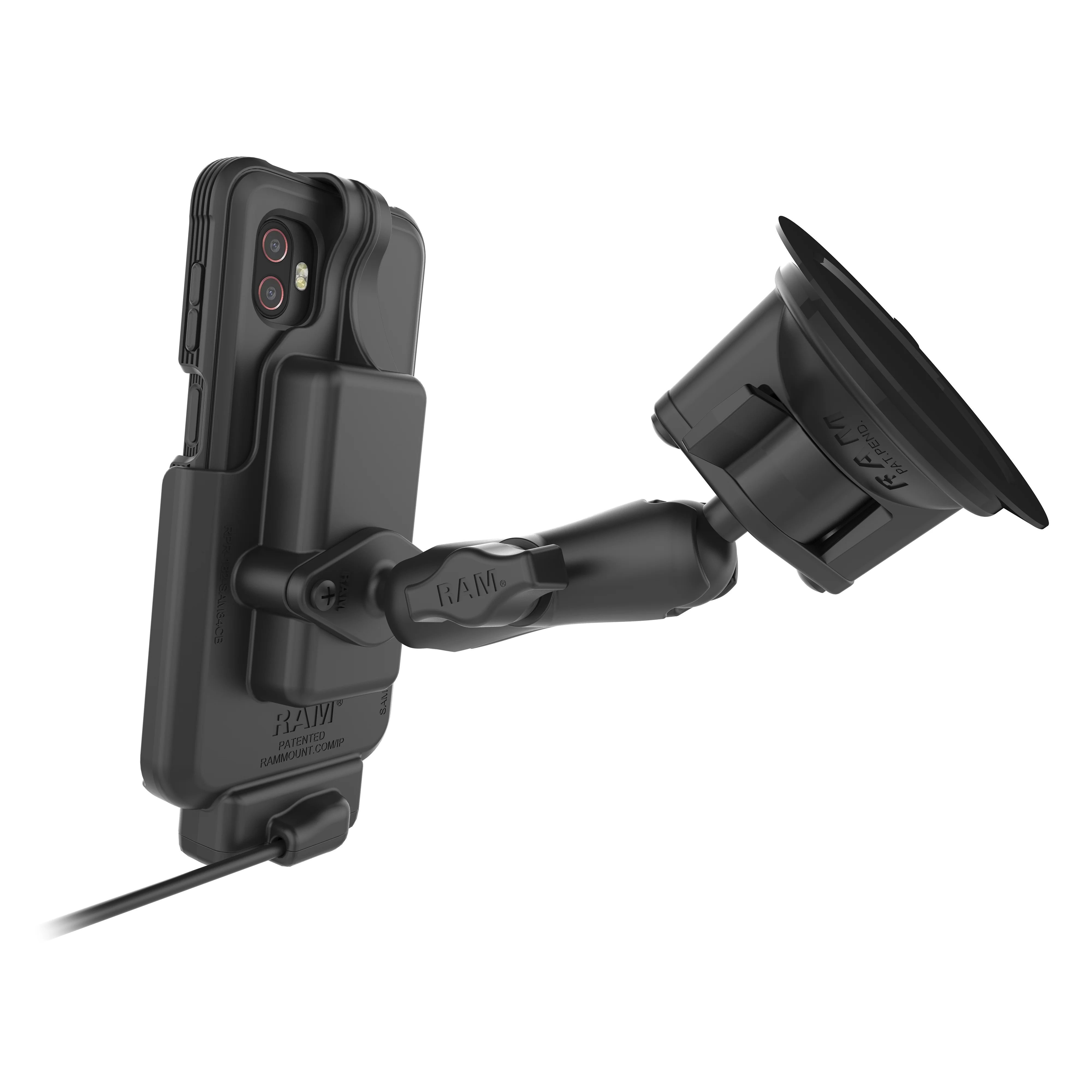 RAM® EZ-Roll'r™ Dock for XCover7, 7 Pro & 6 Pro with OEM or RAM® Skin™ - Image 8