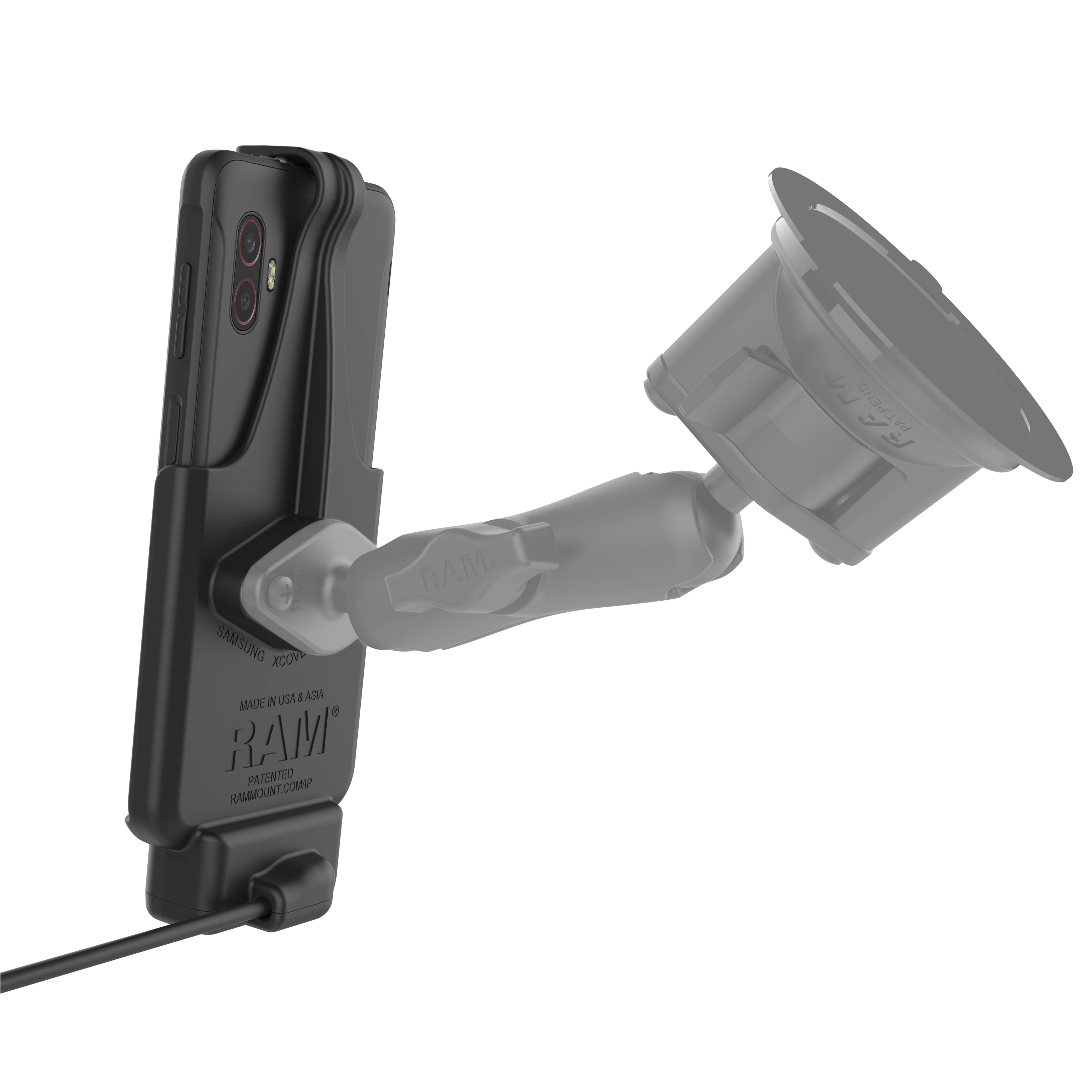 RAM® EZ-Roll'r™ Dock for Samsung XCover7 Pro & 6 Pro Without Case - Image 8