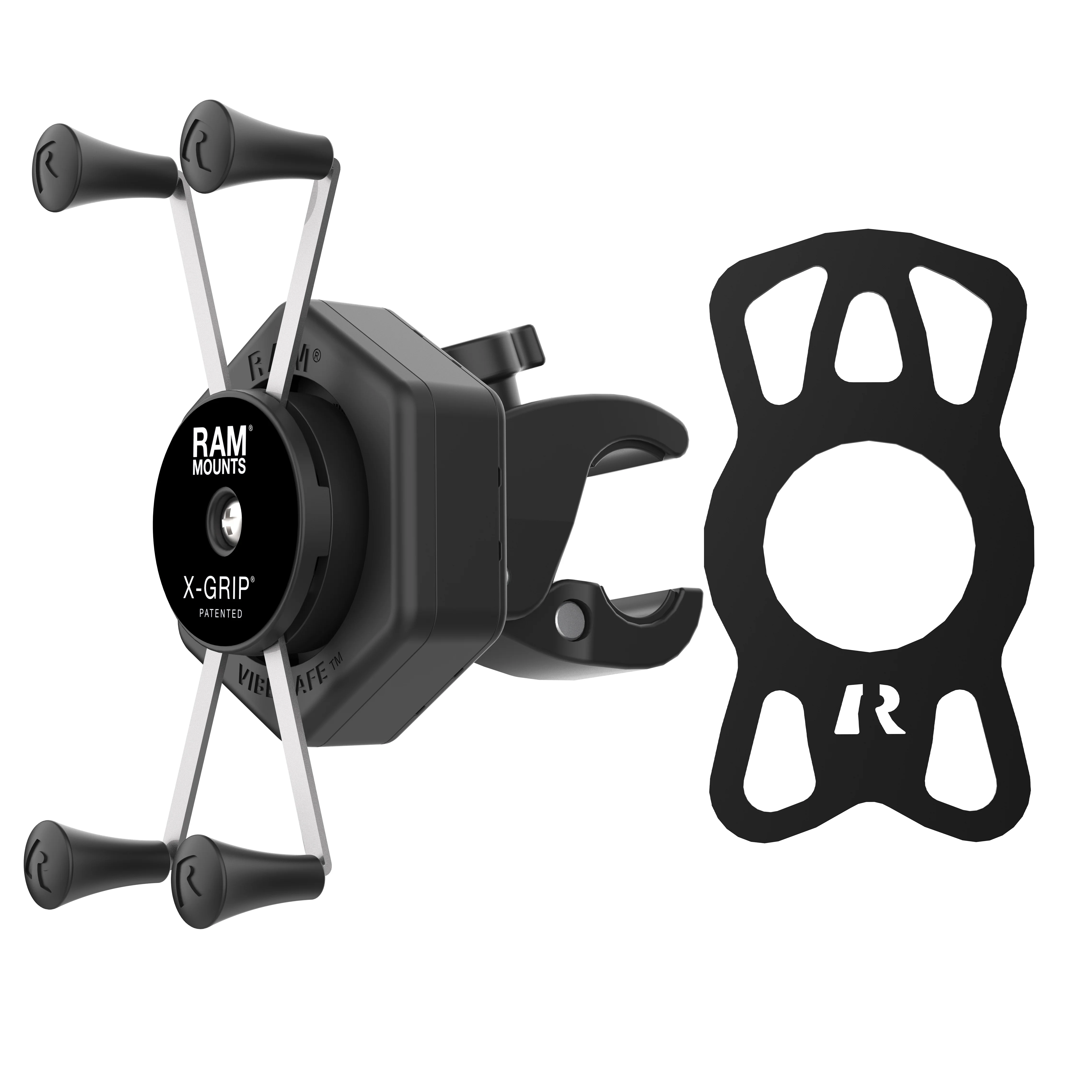 RAM® X-Grip® Large Phone Mount with Vibe-Safe™ & Small Tough-Claw™ - Image 2