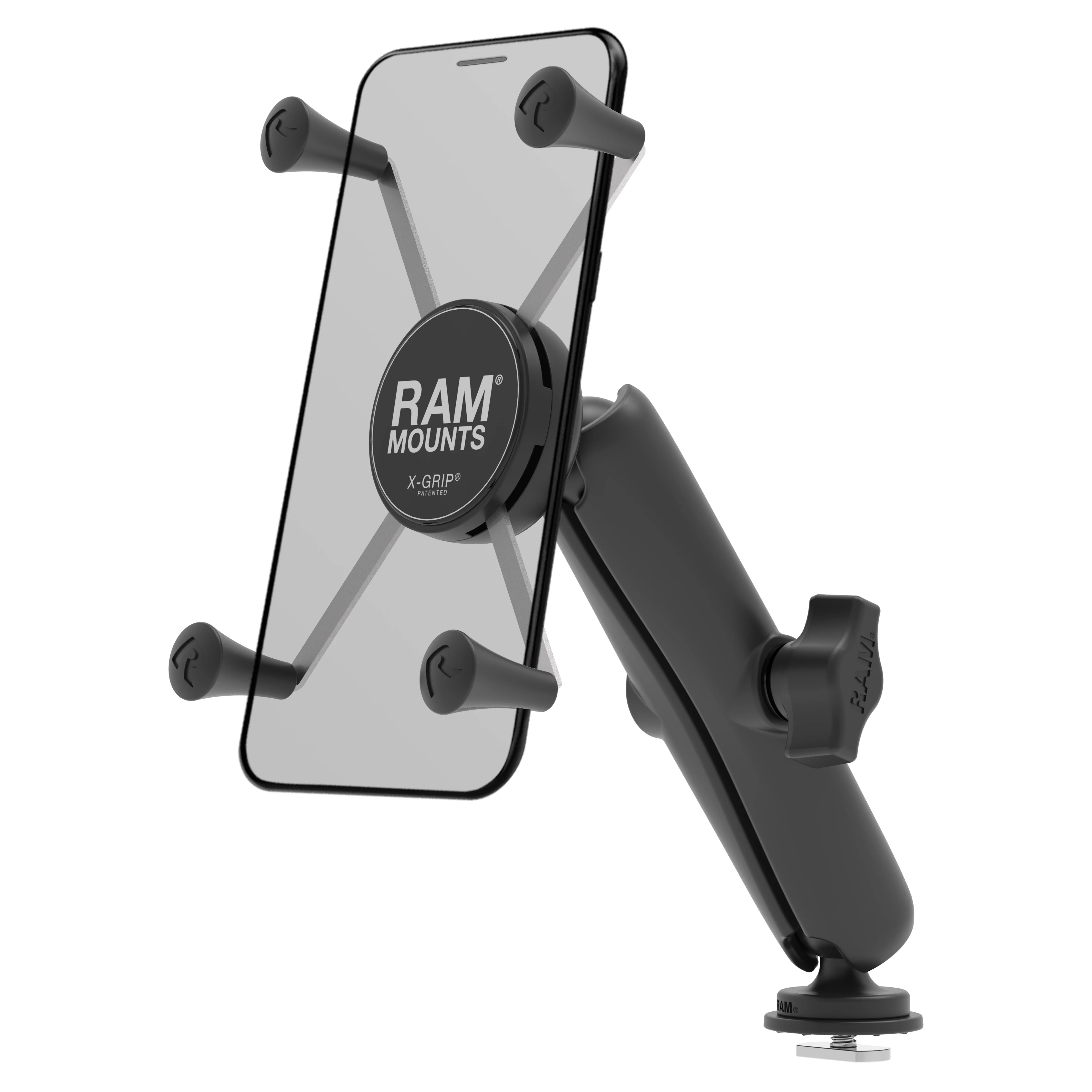 RAM® X-Grip® Large Phone Mount with Track Ball™ Base - Long