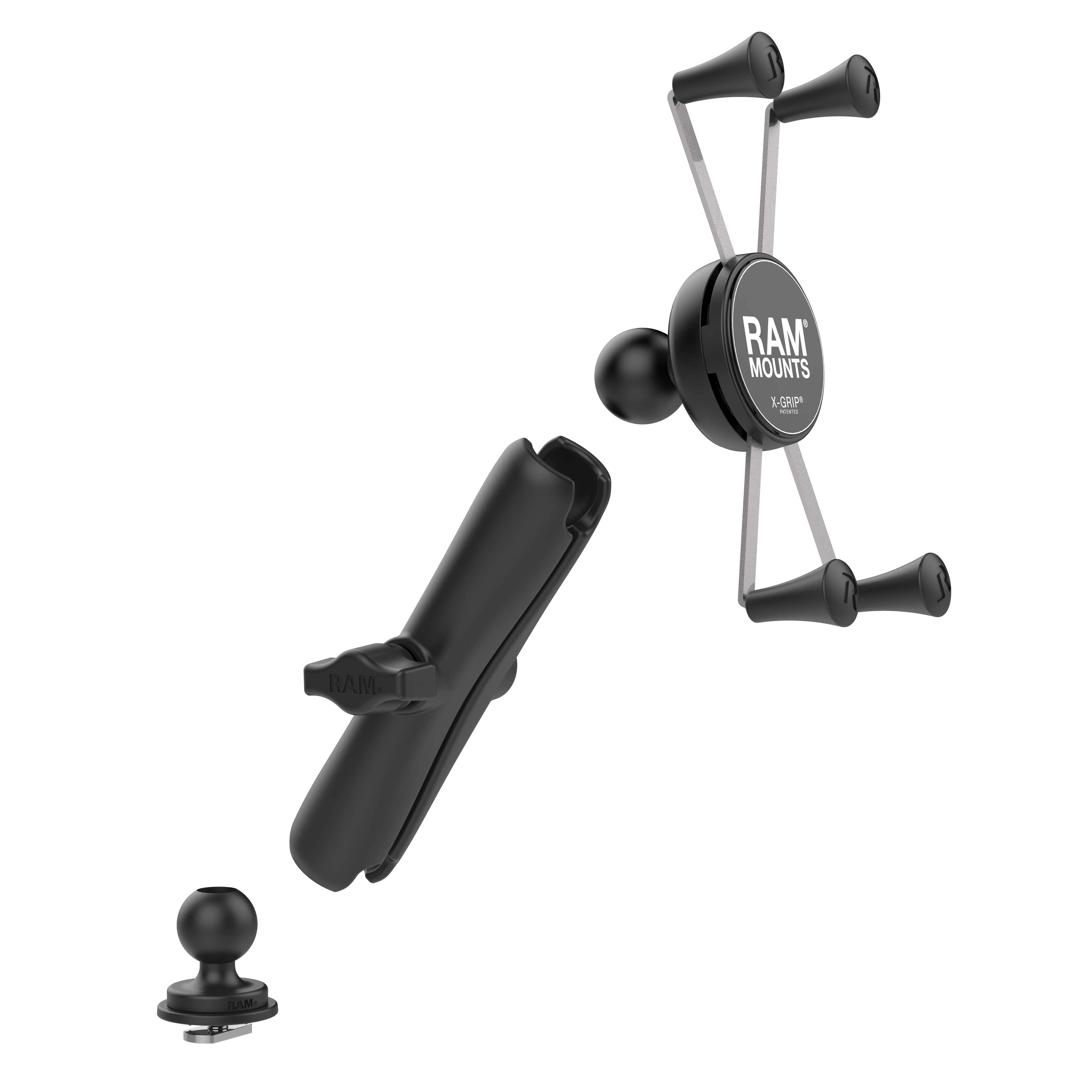 RAM® X-Grip® Large Phone Mount with Track Ball™ Base - Long - Image 4