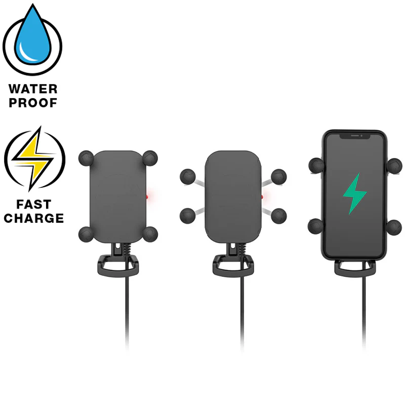 RAM® Tough-Charge™ with X-Grip® 15W Waterproof Wireless Charging Holder - Image 2