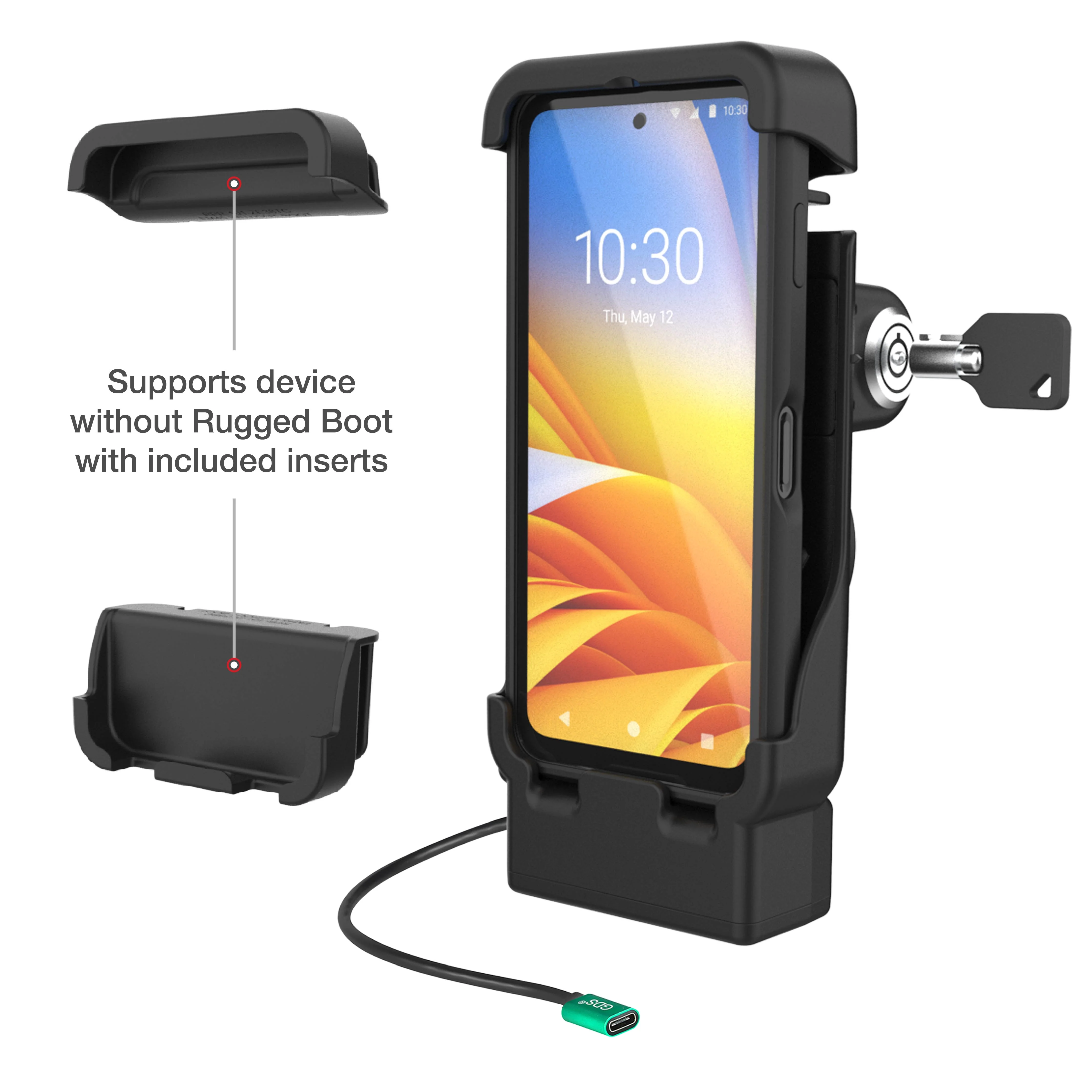 RAM® Powered Locking Vehicle Dock for Zebra EM45 - Image 4