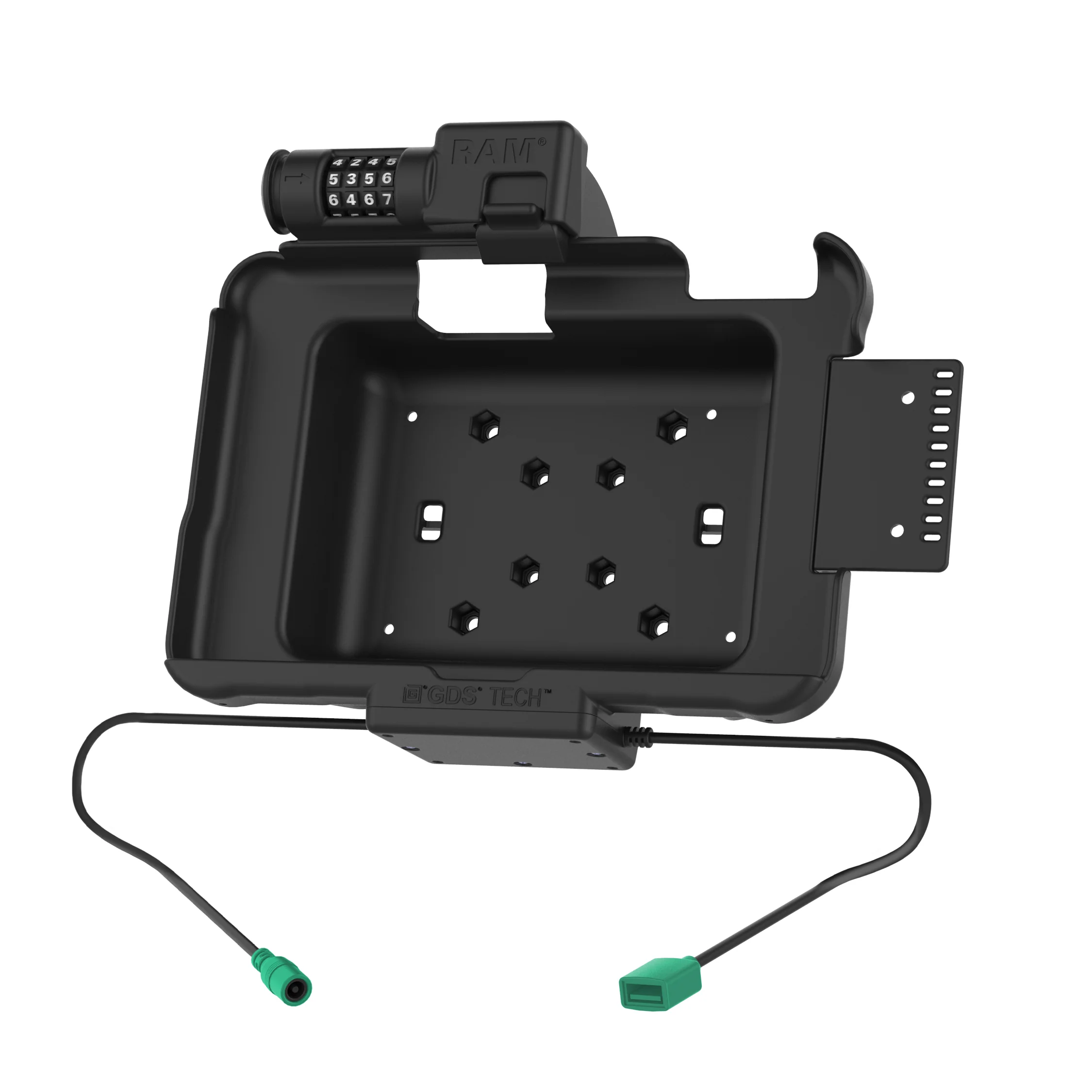 GDS® Combo Locking Power + Data Dock for Zebra ET5x 8.3" & 8.4" Series - Image 2