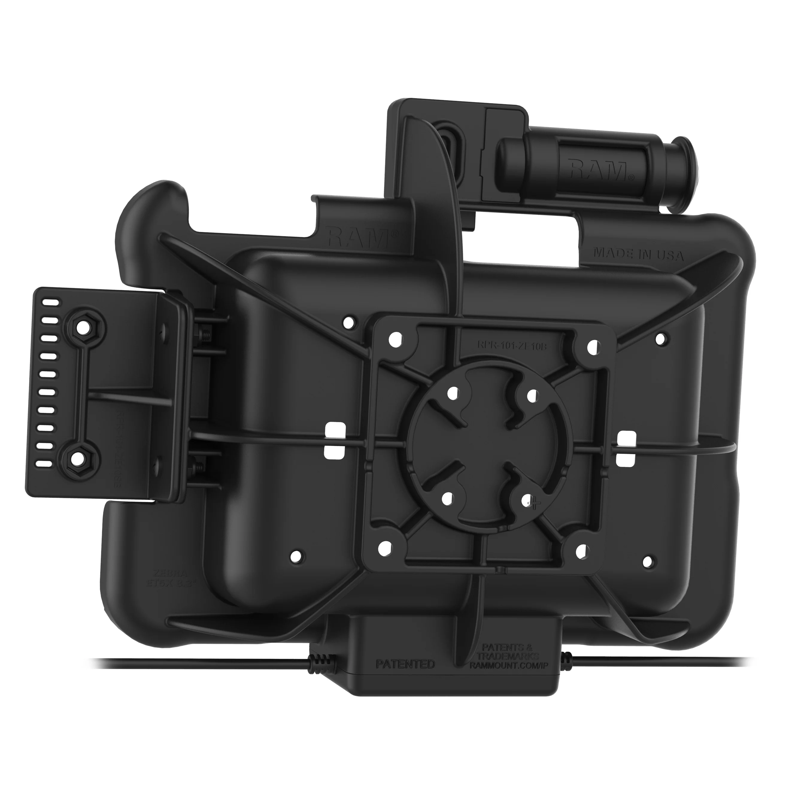 GDS® Key Locking Power + Data Dock for Zebra ET5x 8.3" & 8.4" Series - Image 4