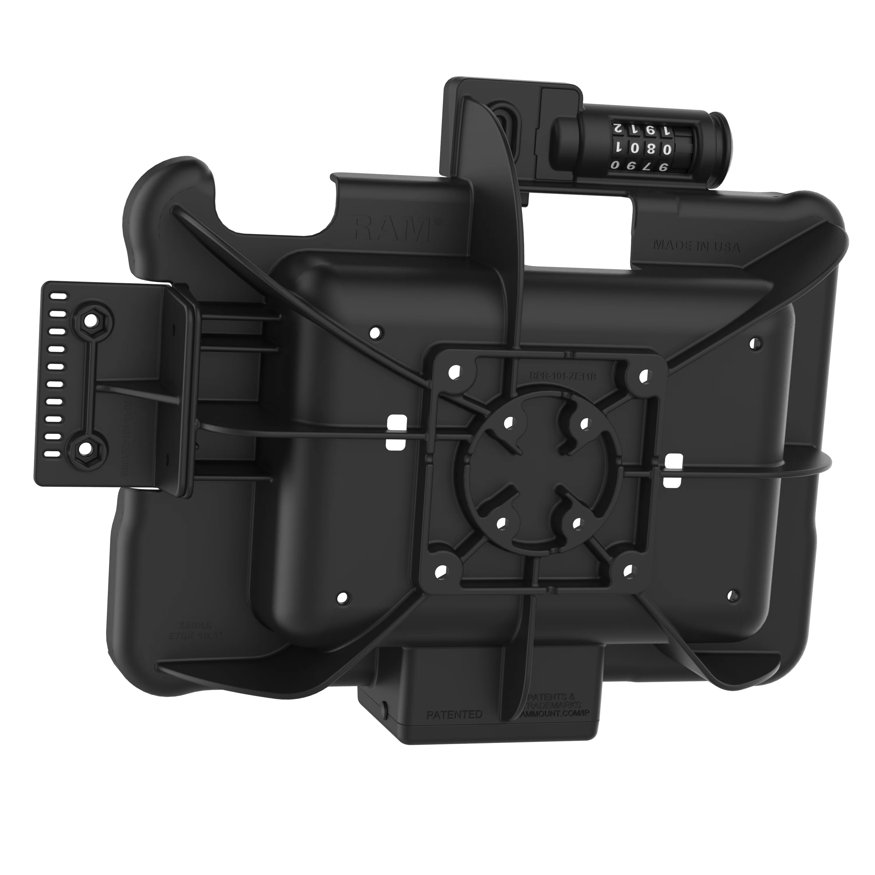 GDS® Combo Locking Form-Fit Holder for Zebra ET5x 10.1" Series - Image 4