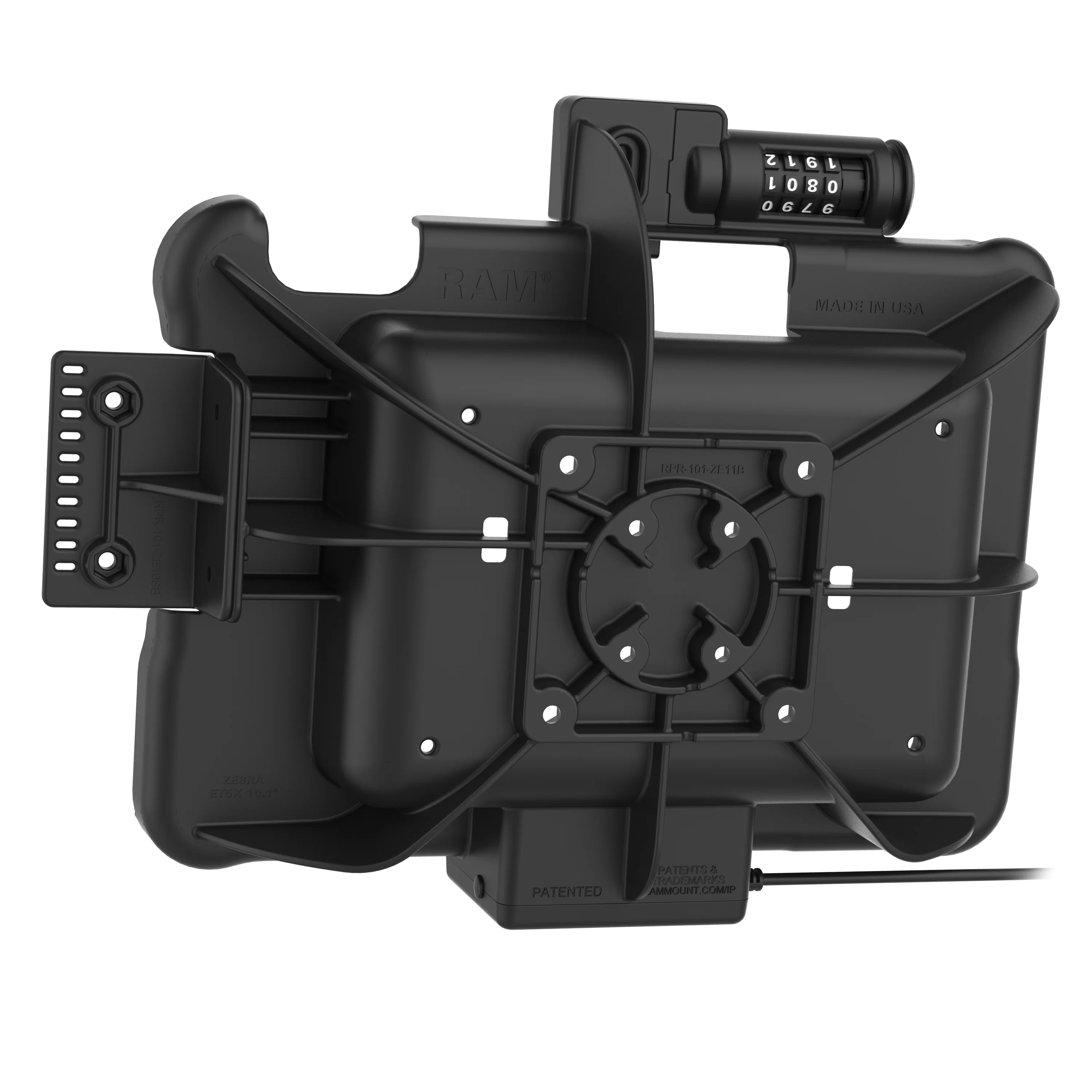 GDS® Combo Locking Powered Dock for Zebra ET5x 10.1" Series - Image 4
